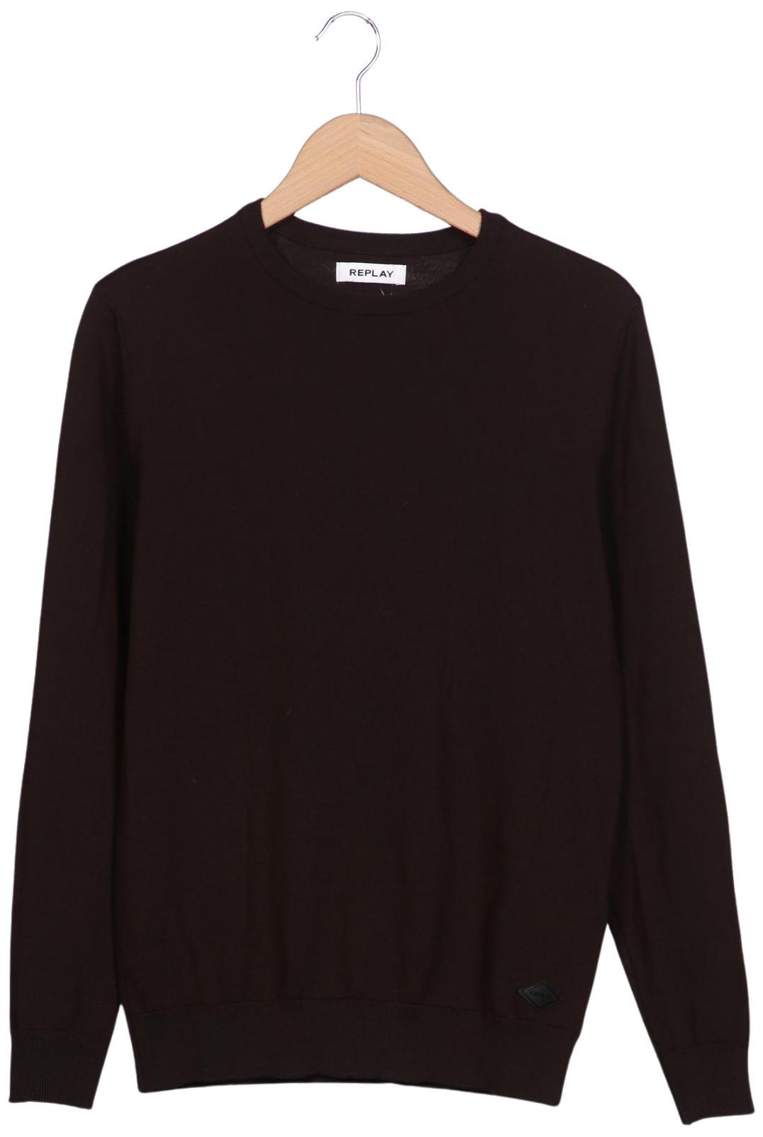 

Replay Herren Pullover, braun, Gr. 48