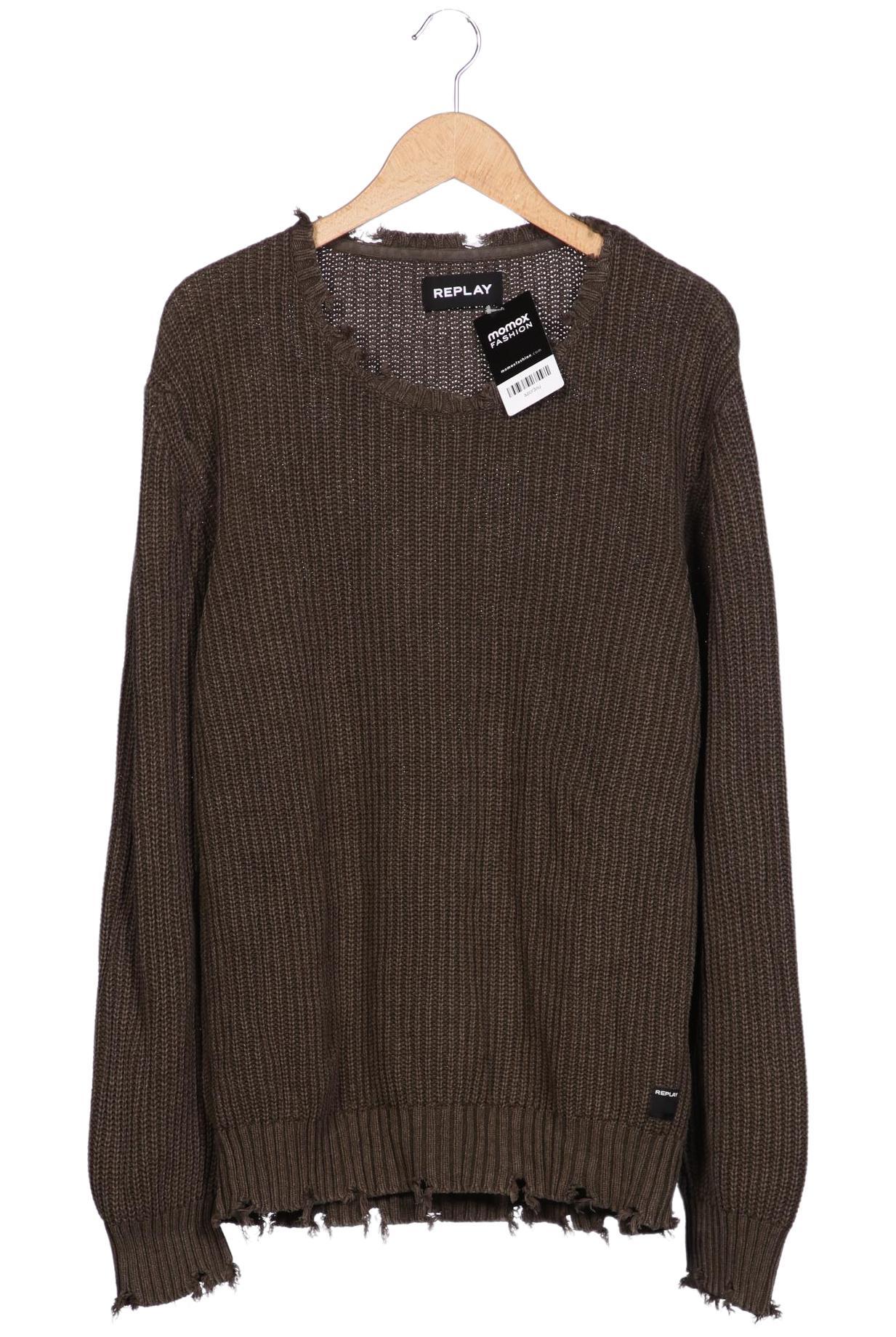 

Replay Herren Pullover, braun, Gr. 56