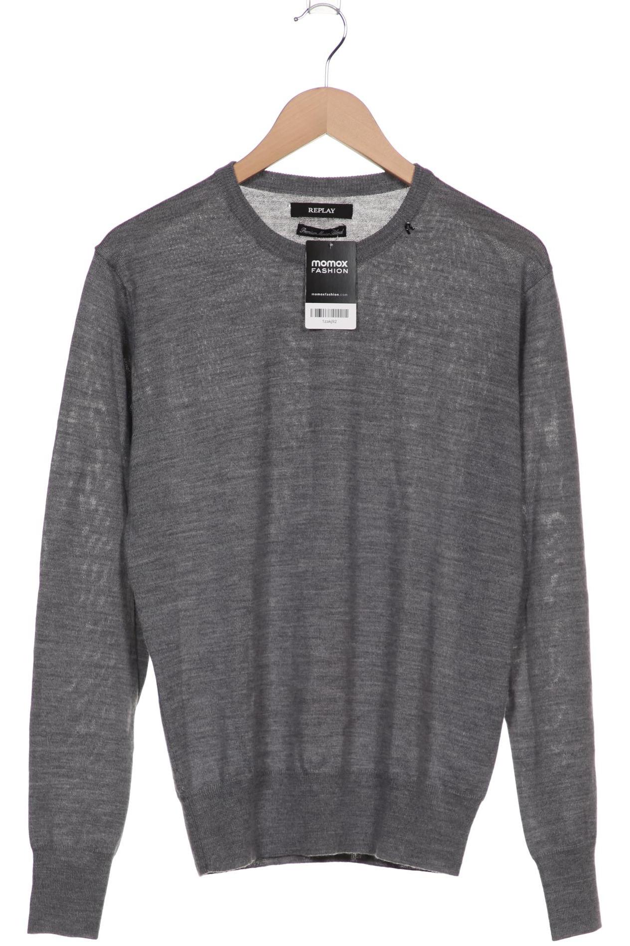 

Replay Herren Pullover, grau