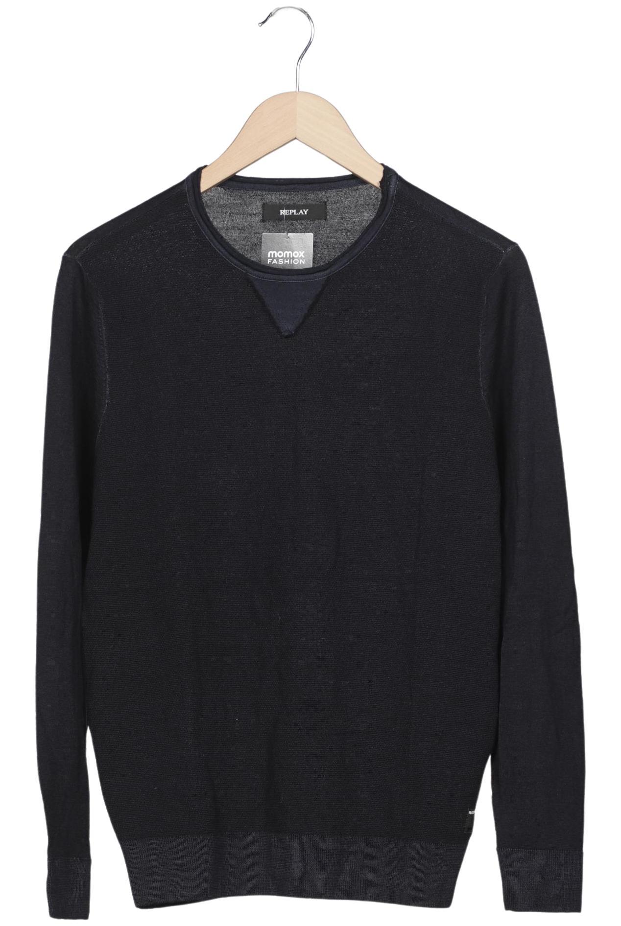 

Replay Herren Pullover, marineblau, Gr. 48