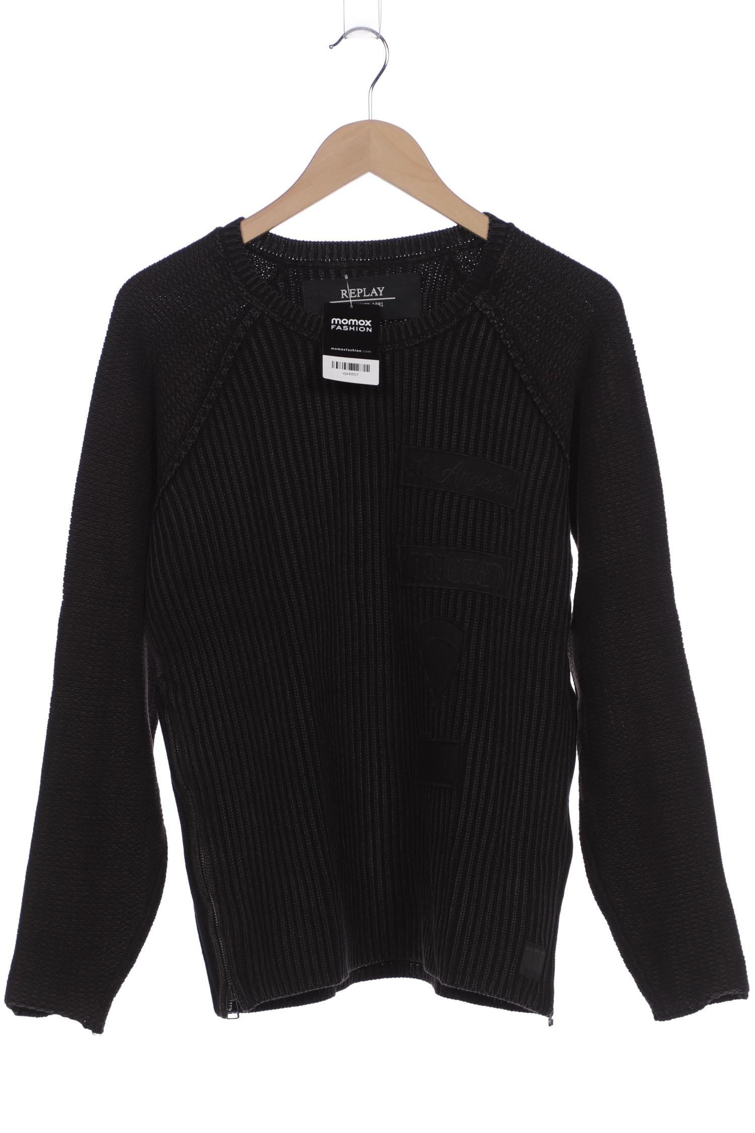 

Replay Herren Pullover, schwarz, Gr. 52