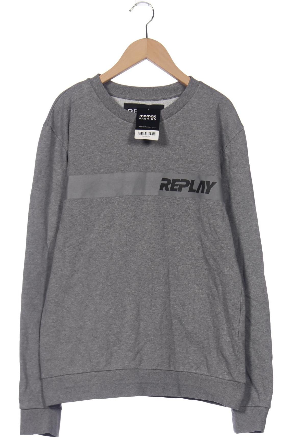 

Replay Herren Pullover, grau