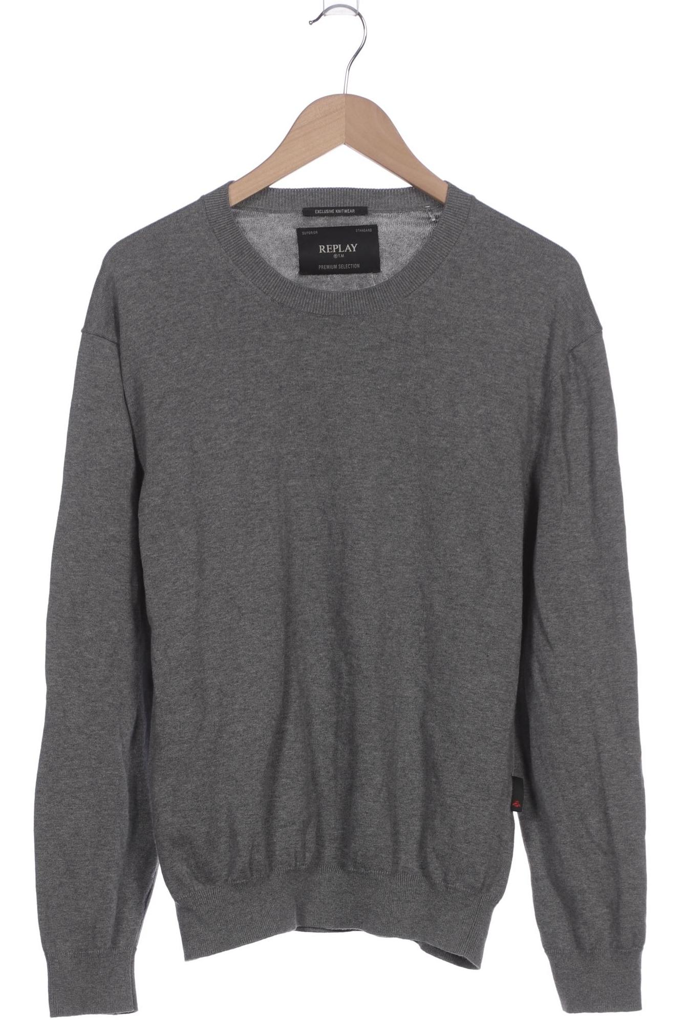 

Replay Herren Pullover, grau, Gr. 48