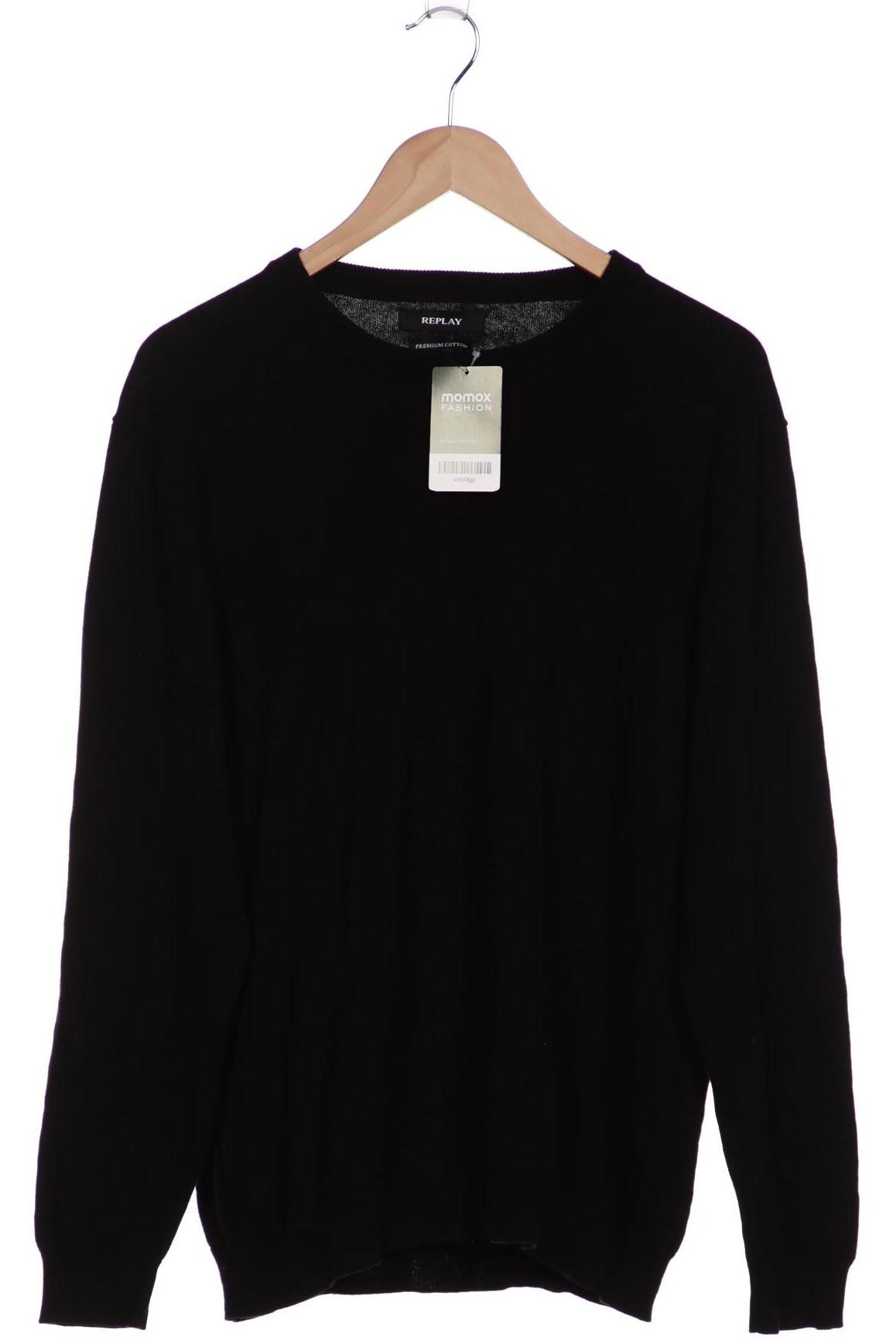 

Replay Herren Pullover, schwarz, Gr. 52