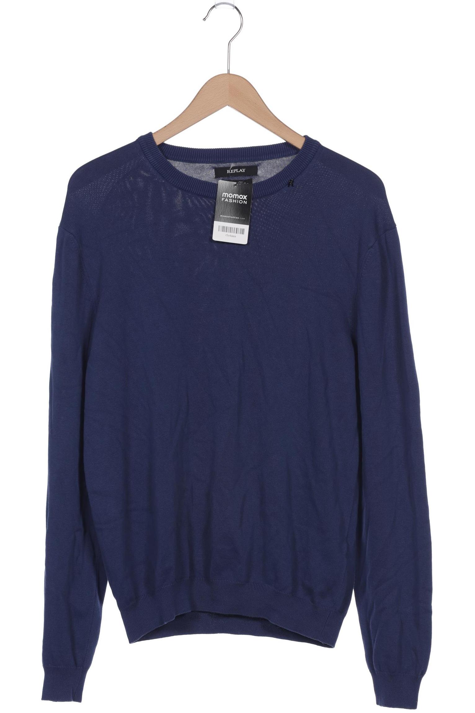 

Replay Herren Pullover, marineblau