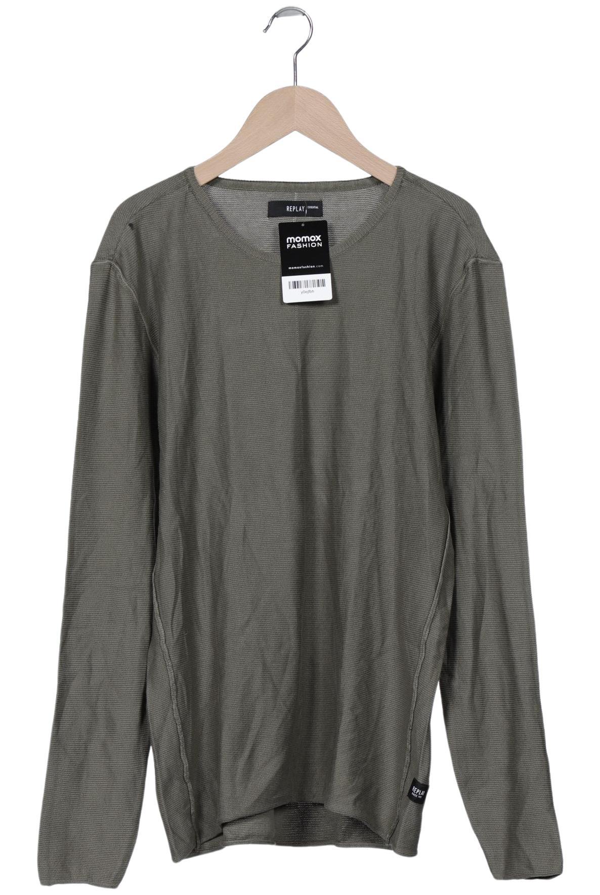

Replay Herren Pullover, grün, Gr. 48