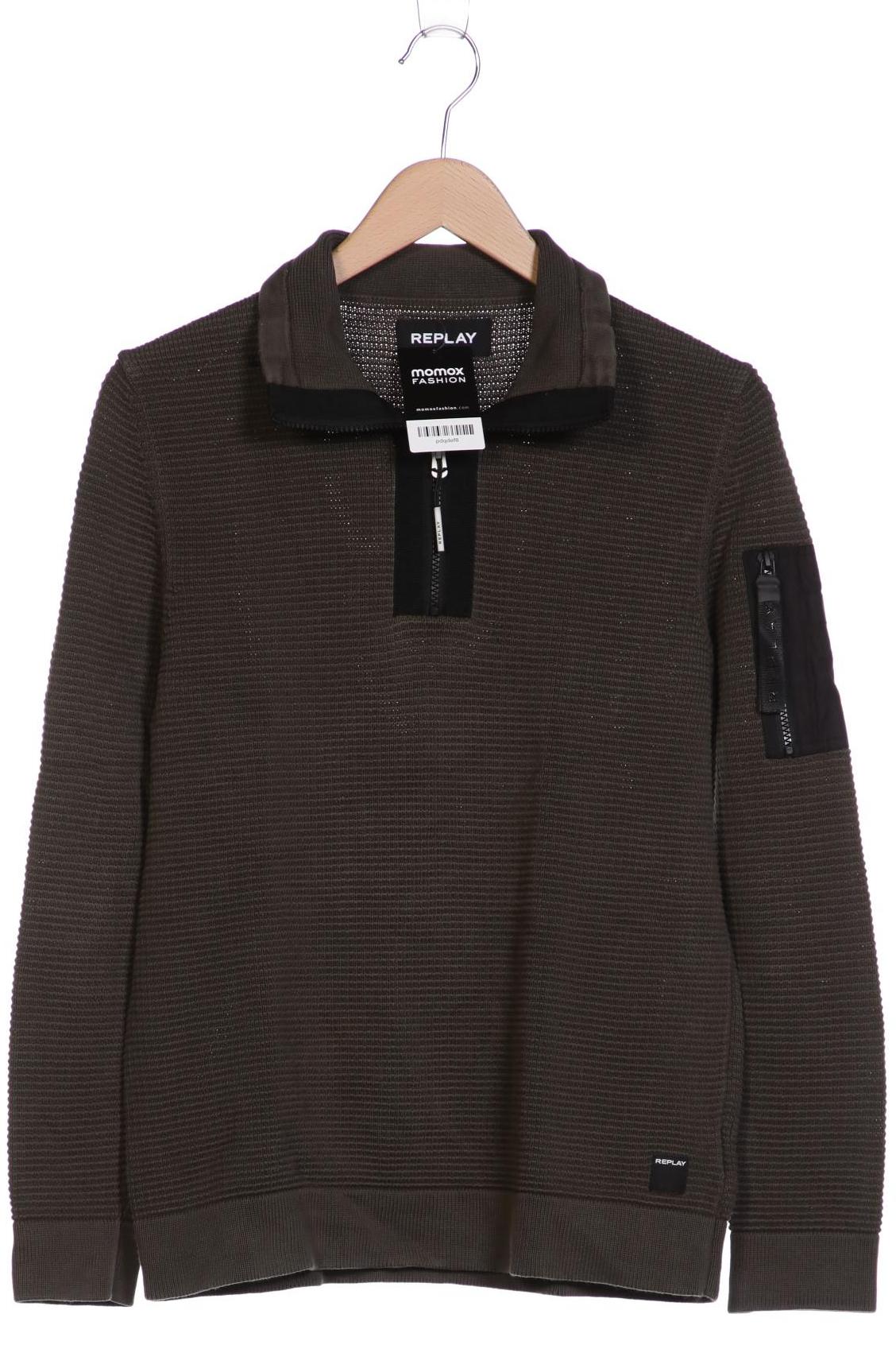 

Replay Herren Pullover, grün, Gr. 48