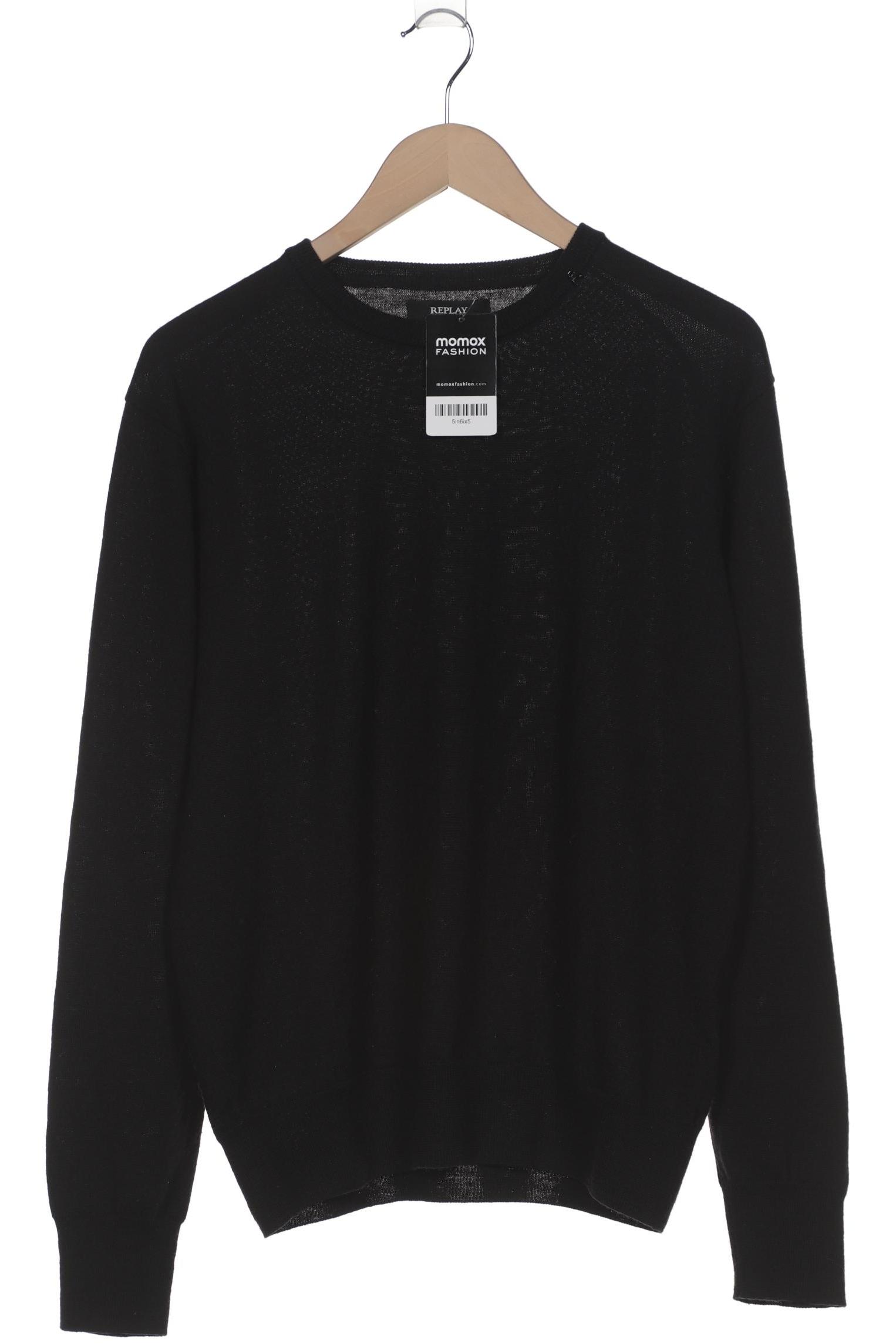 

Replay Herren Pullover, schwarz, Gr. 54
