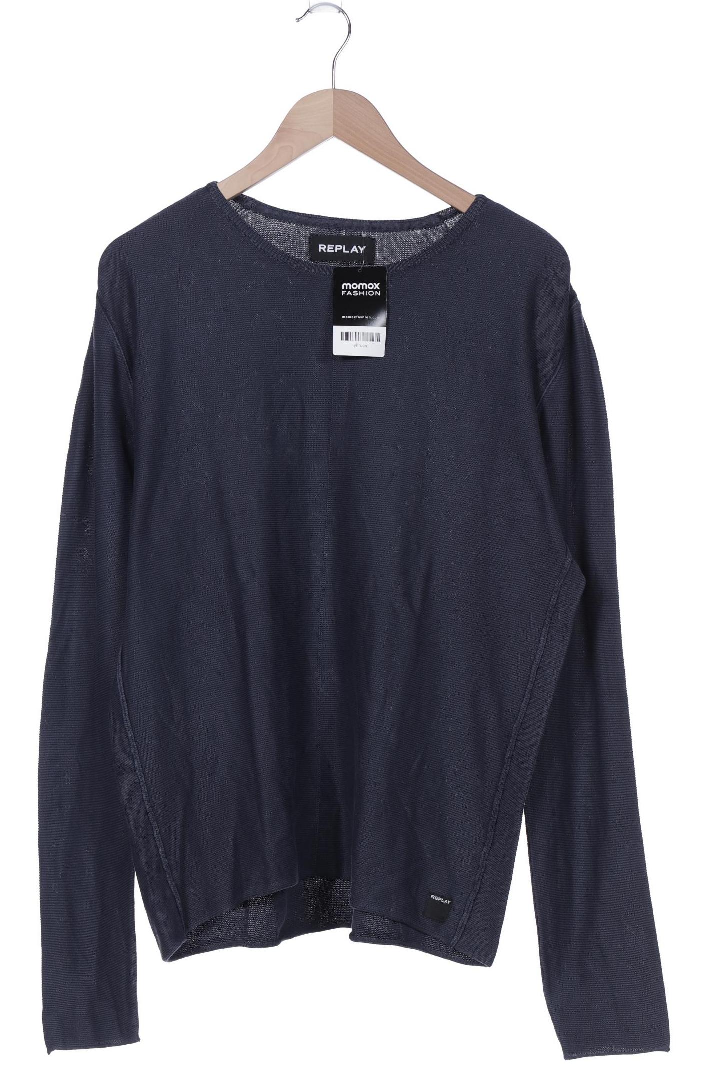 

Replay Herren Pullover, marineblau, Gr. 56