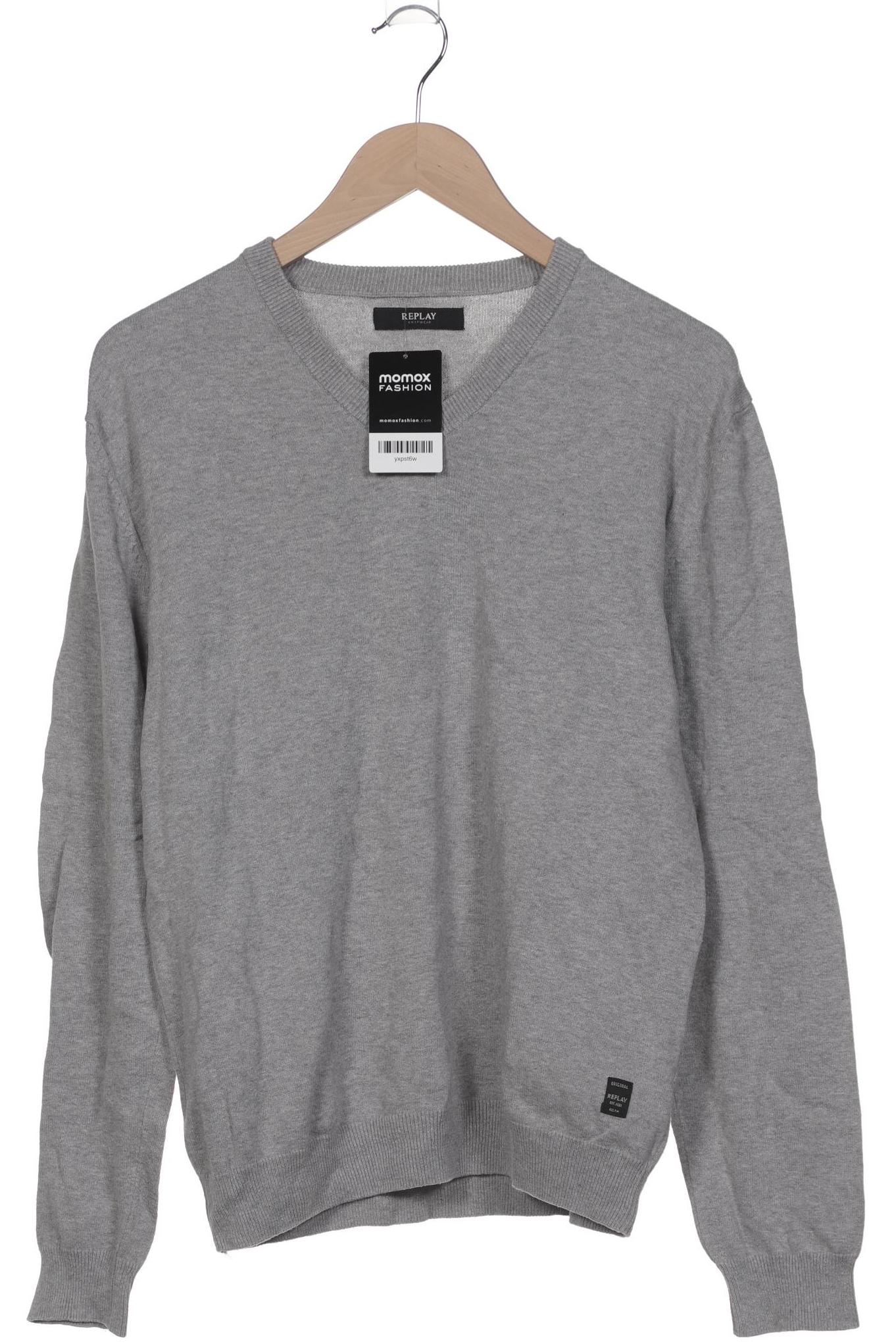

Replay Herren Pullover, grau, Gr. 52