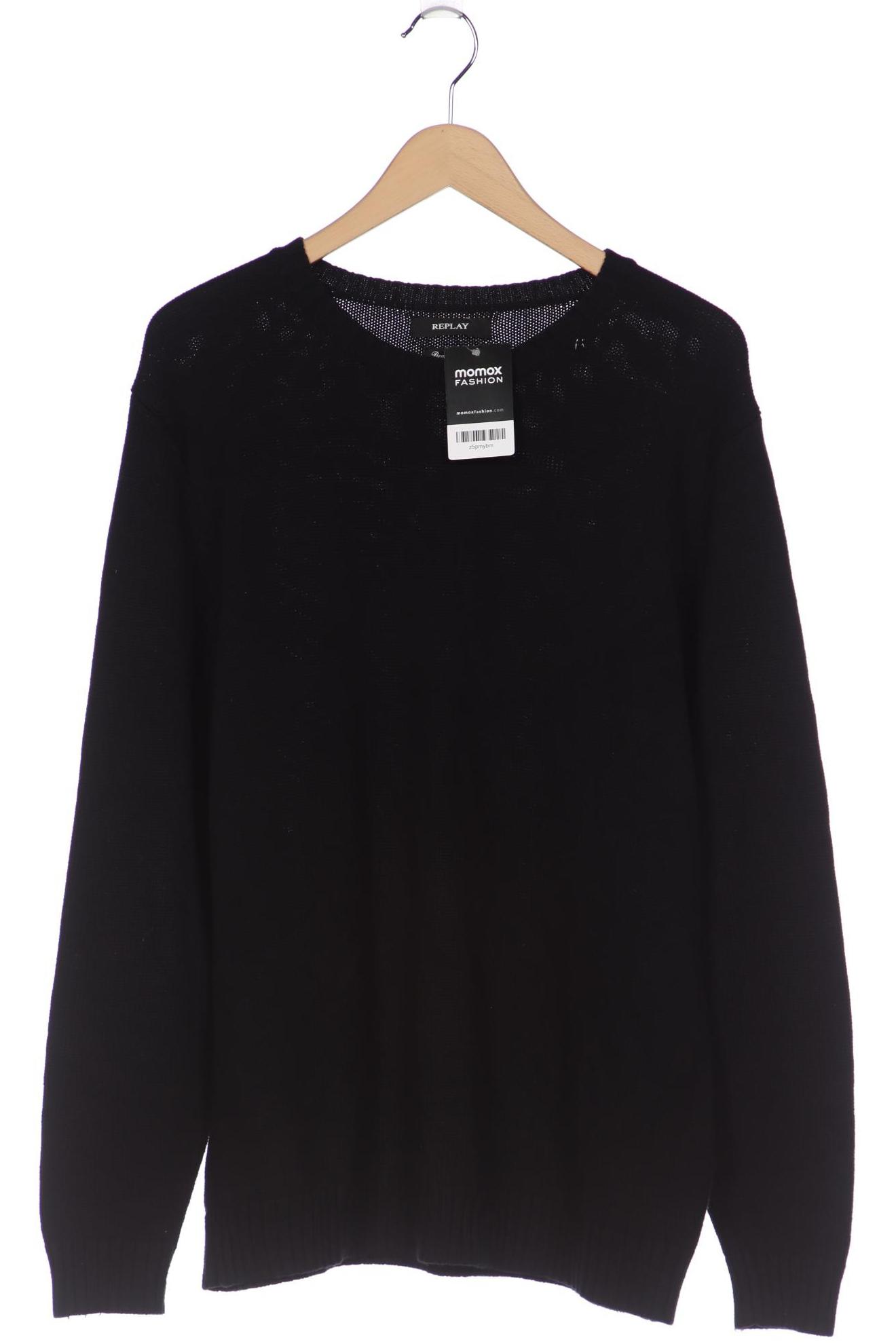 

Replay Herren Pullover, schwarz