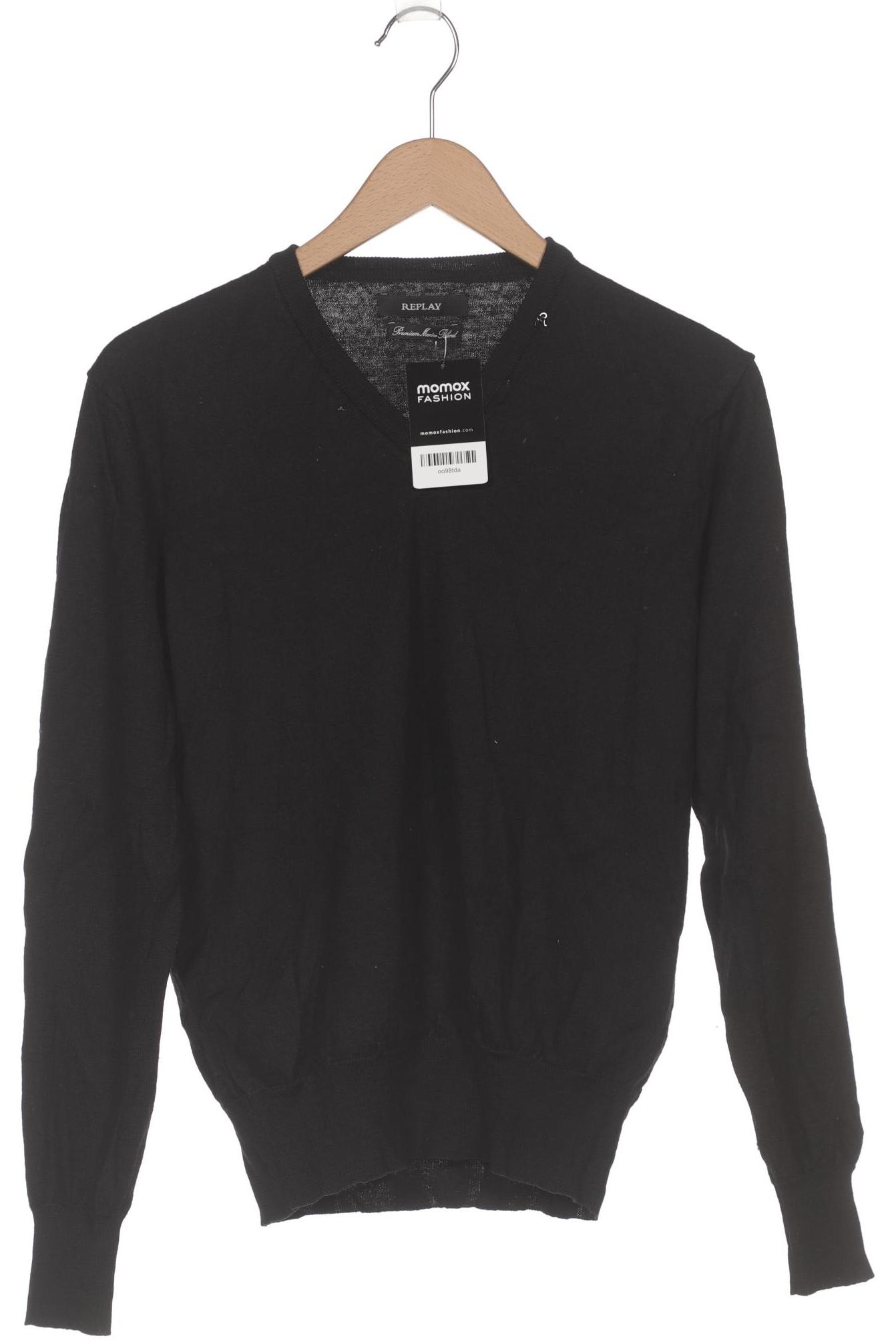 

Replay Herren Pullover, schwarz, Gr. 52
