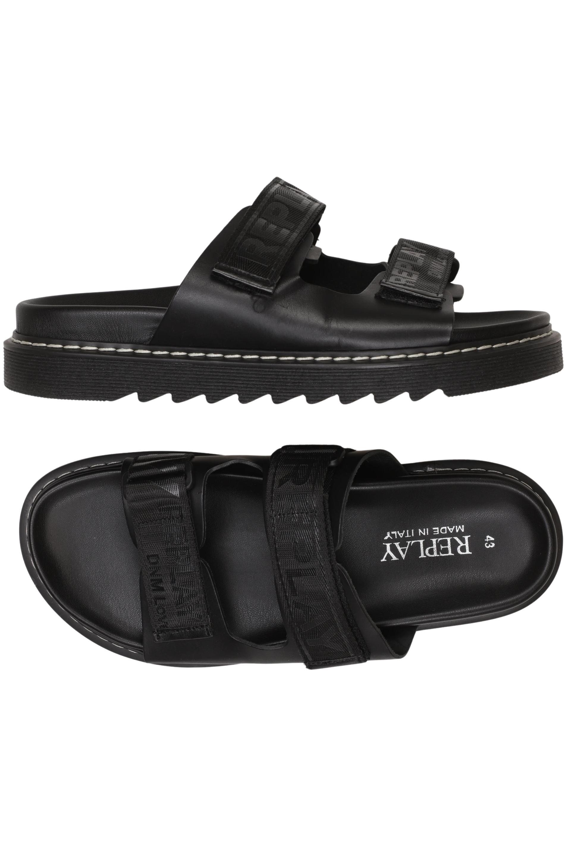

Replay Herren Sandale, schwarz, Gr. 43