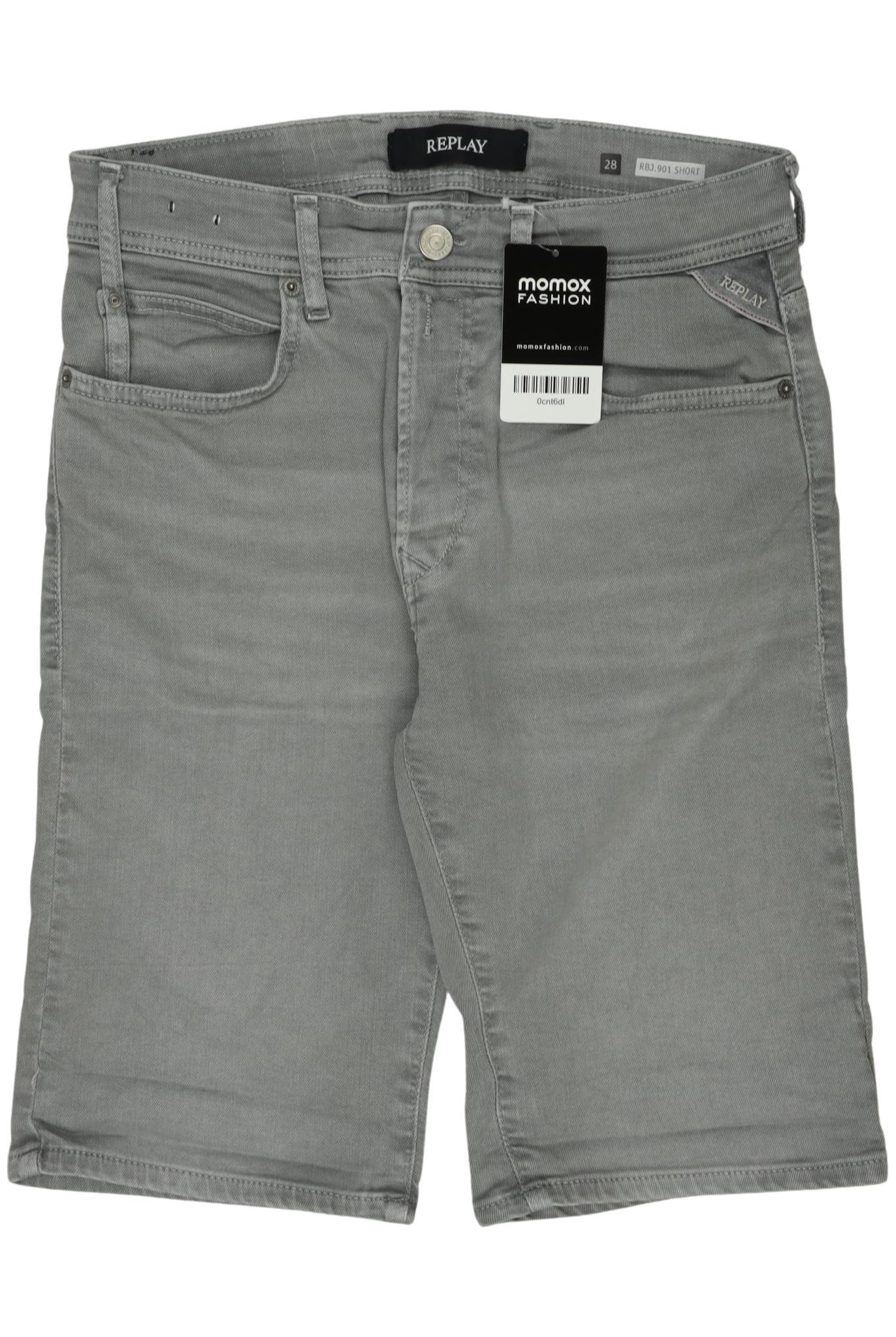 

Replay Herren Shorts, grau, Gr. 28