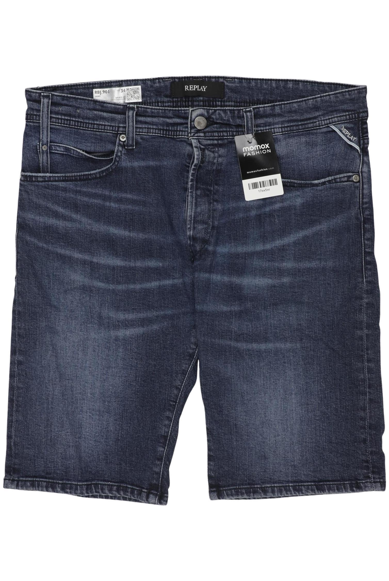 

Replay Herren Shorts, blau, Gr. 34