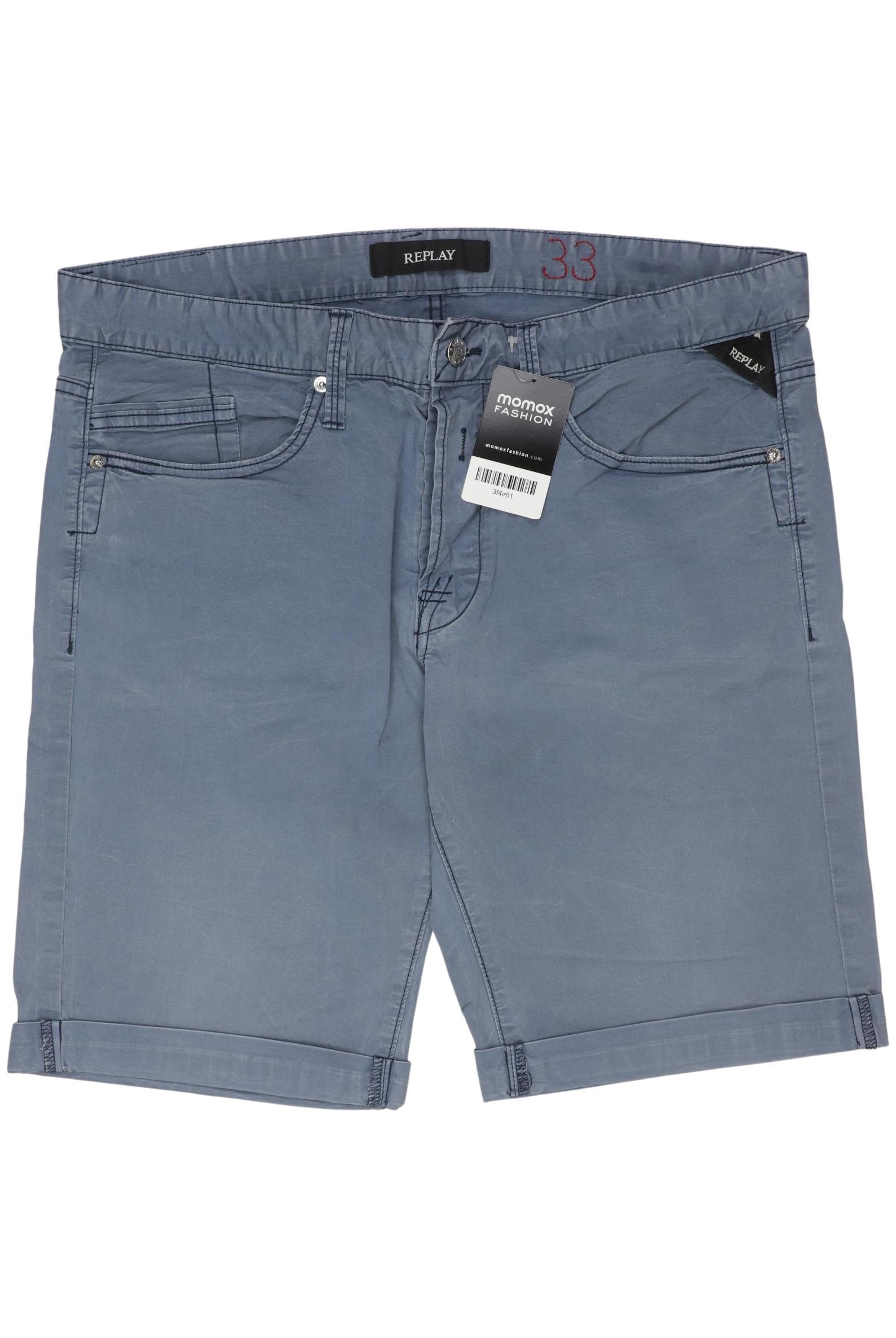 Thumbnail - Replay Herren Shorts, blau, Gr. 33