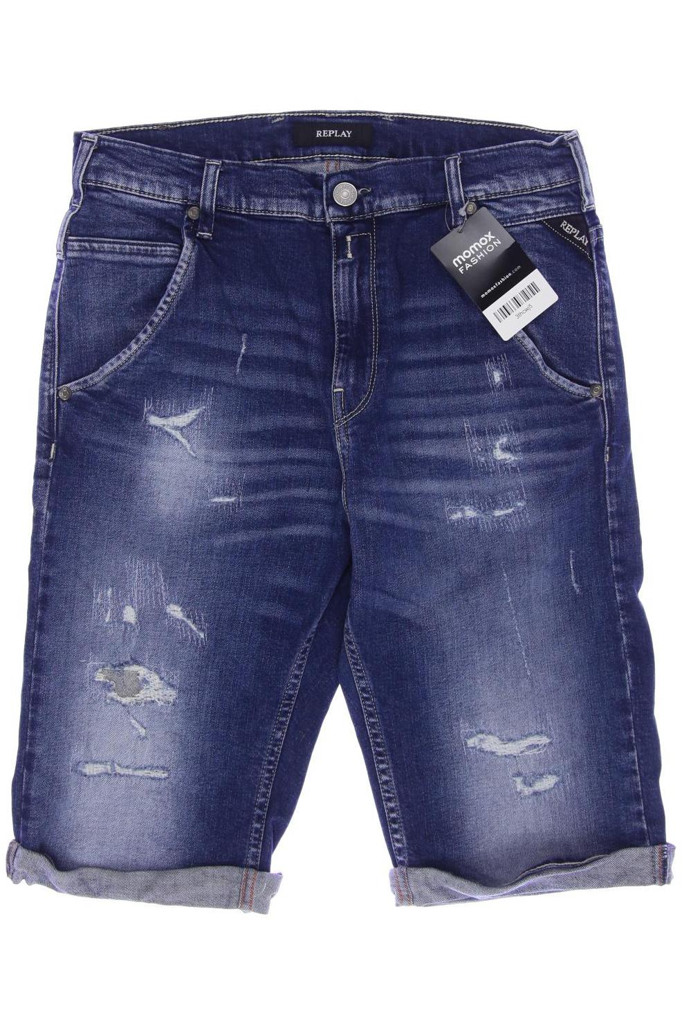 

Replay Herren Shorts, blau, Gr. 28