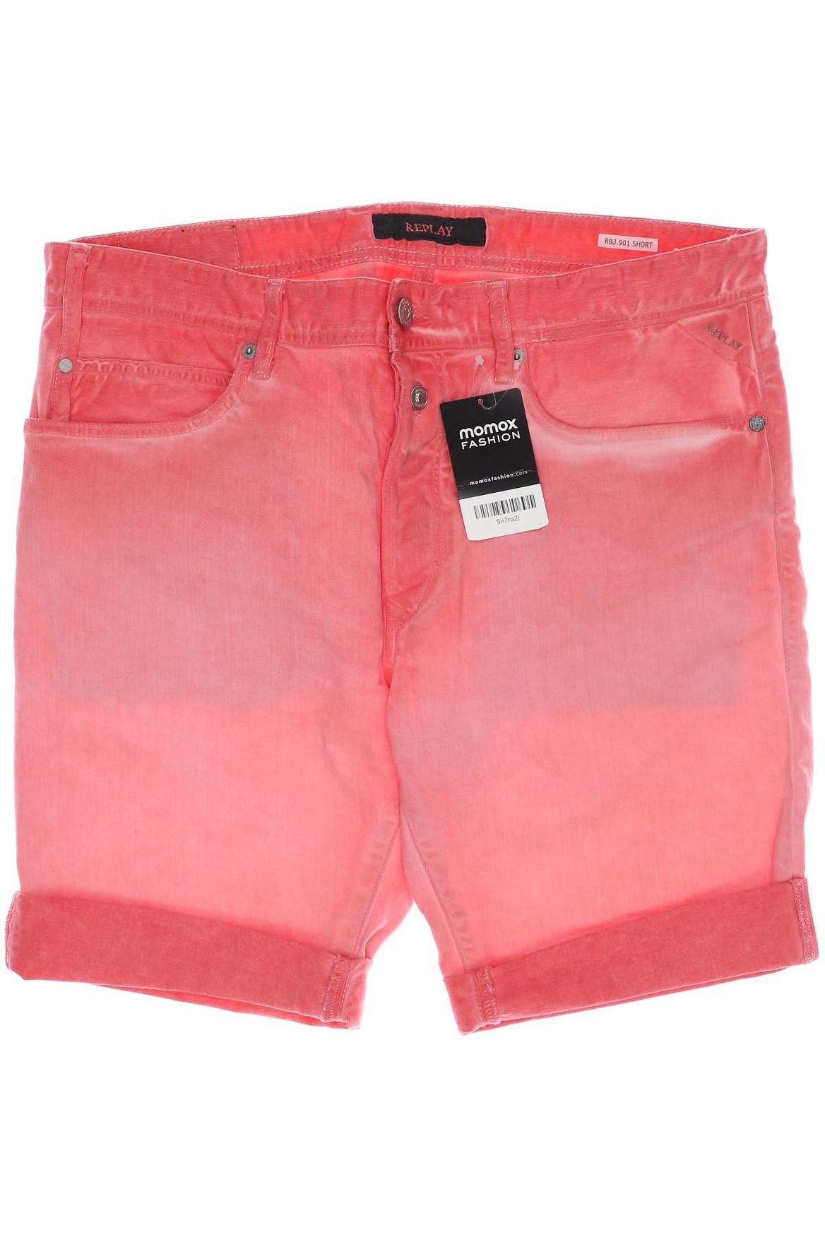 

Replay Herren Shorts, pink, Gr. 34