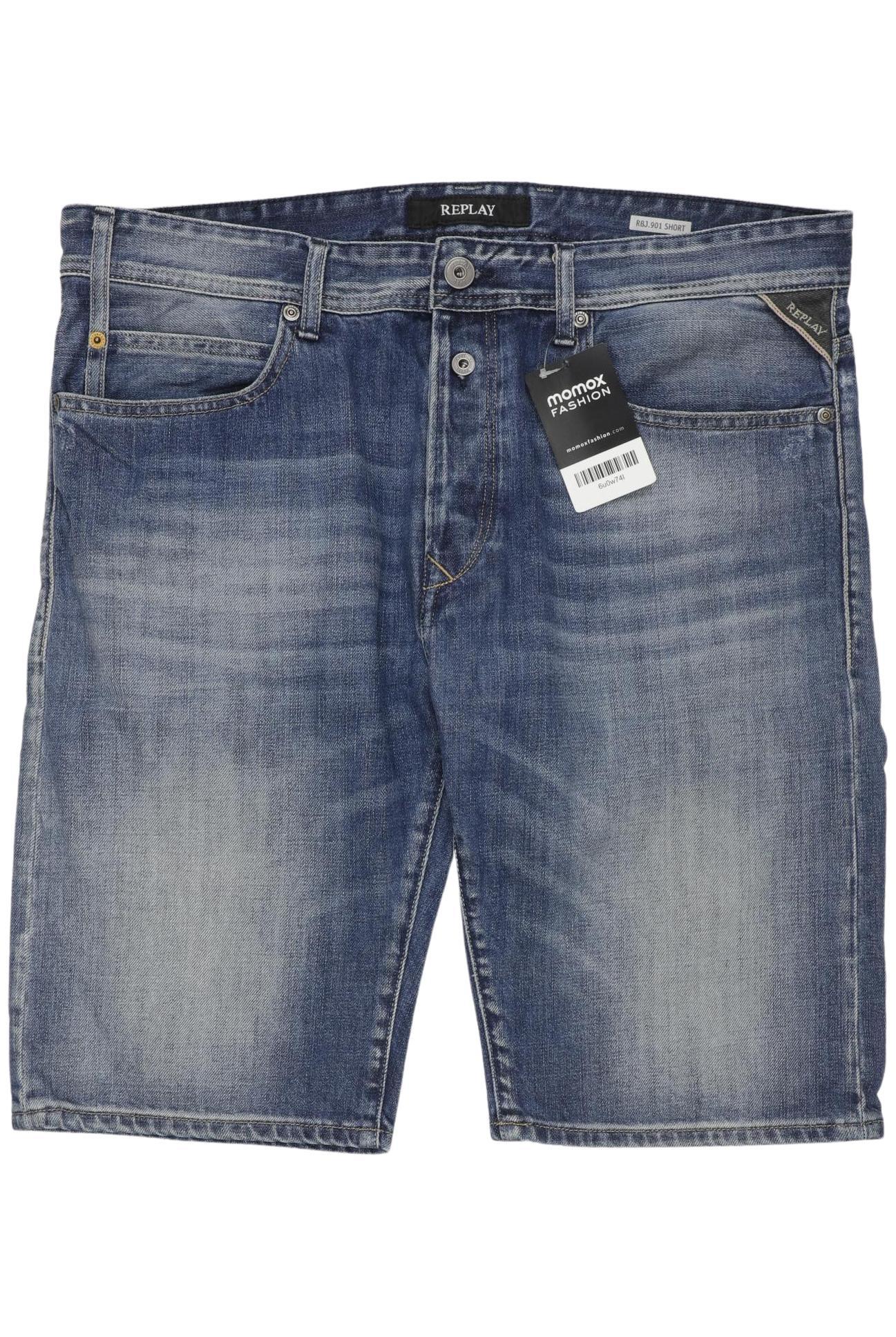 

Replay Herren Shorts, blau, Gr. 34