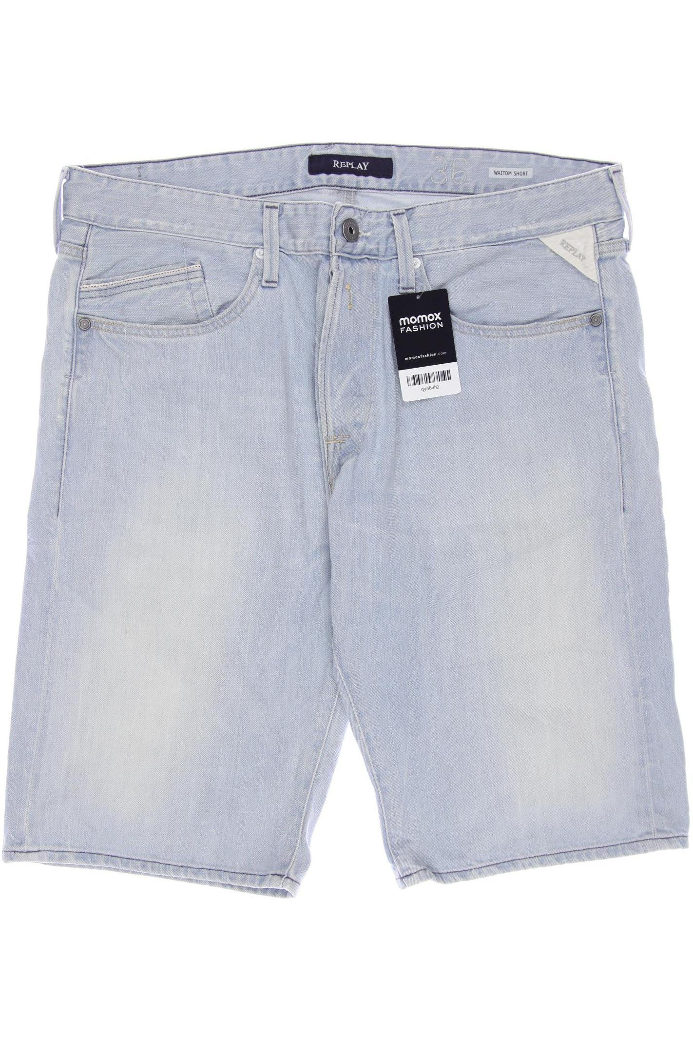 

Replay Herren Shorts, hellblau, Gr. 36