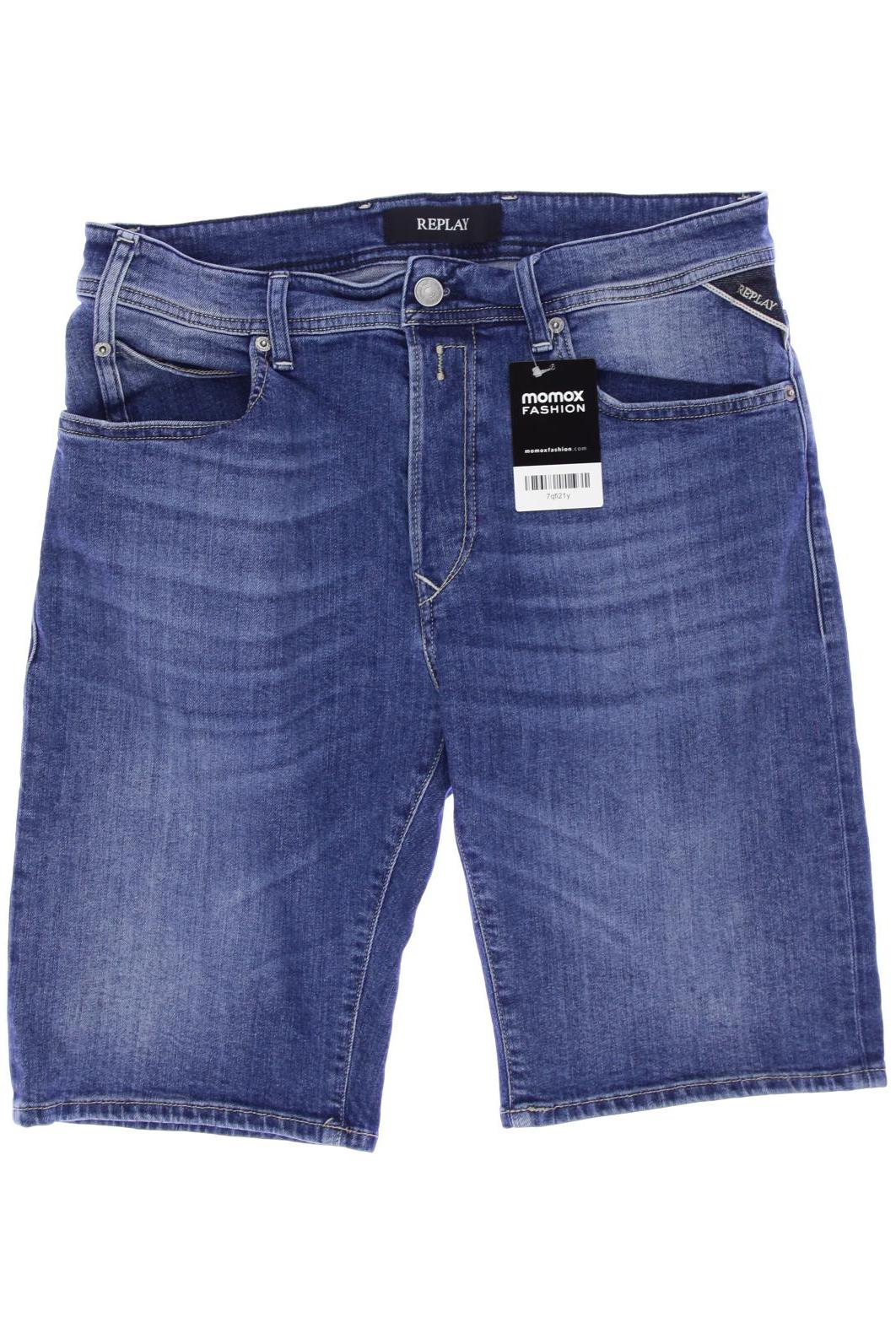

Replay Herren Shorts, blau, Gr. 48