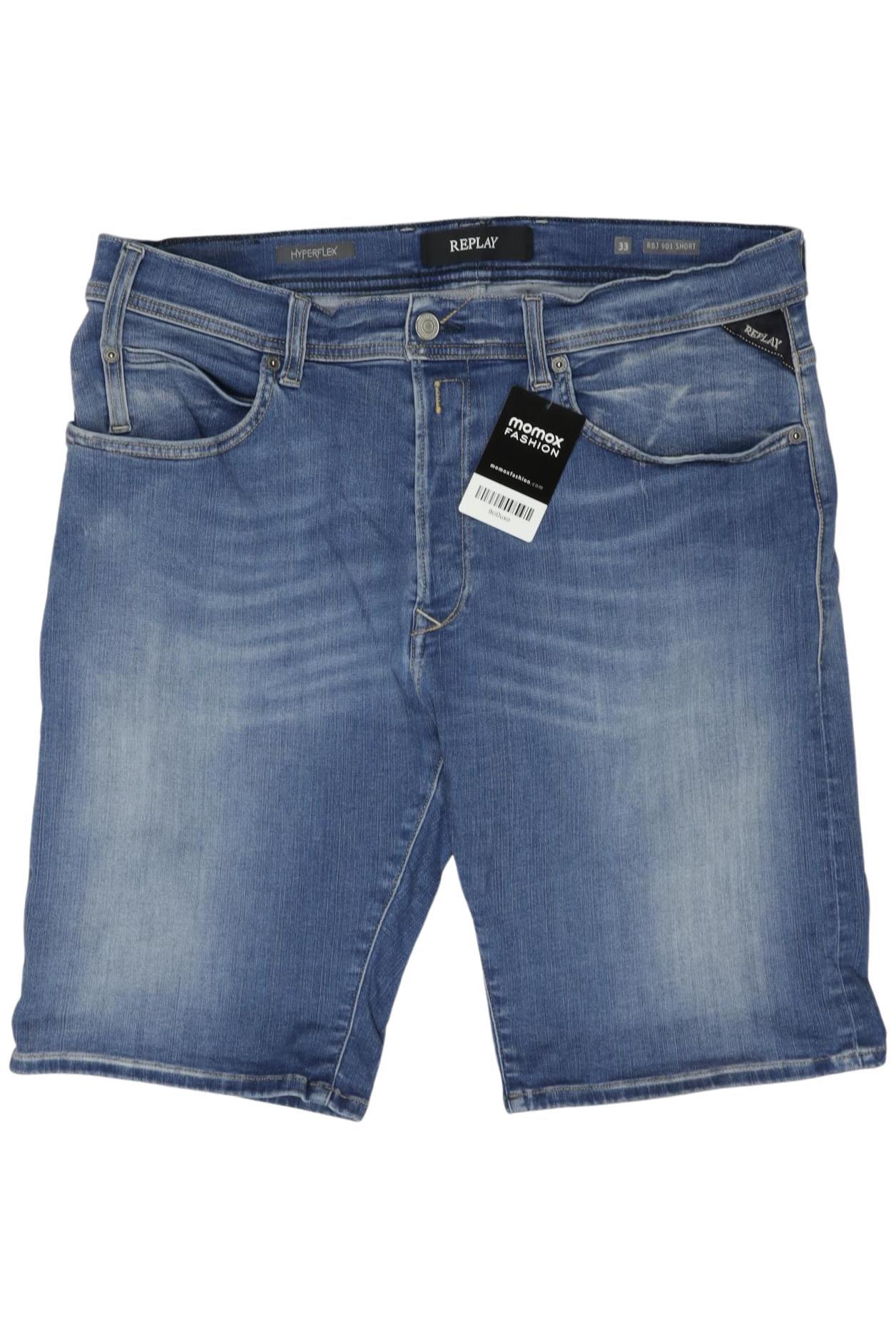 

Replay Herren Shorts, blau, Gr. 33
