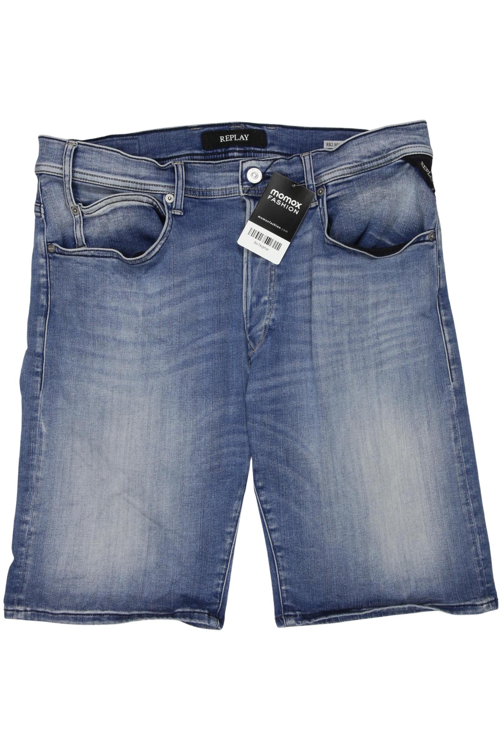 

Replay Herren Shorts, blau, Gr. 33