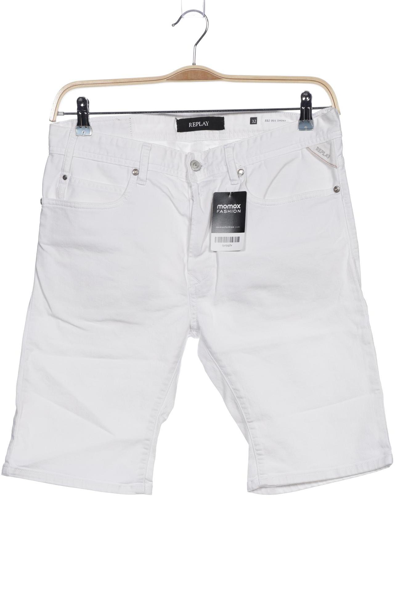 

Replay Herren Shorts, weiß, Gr. 50