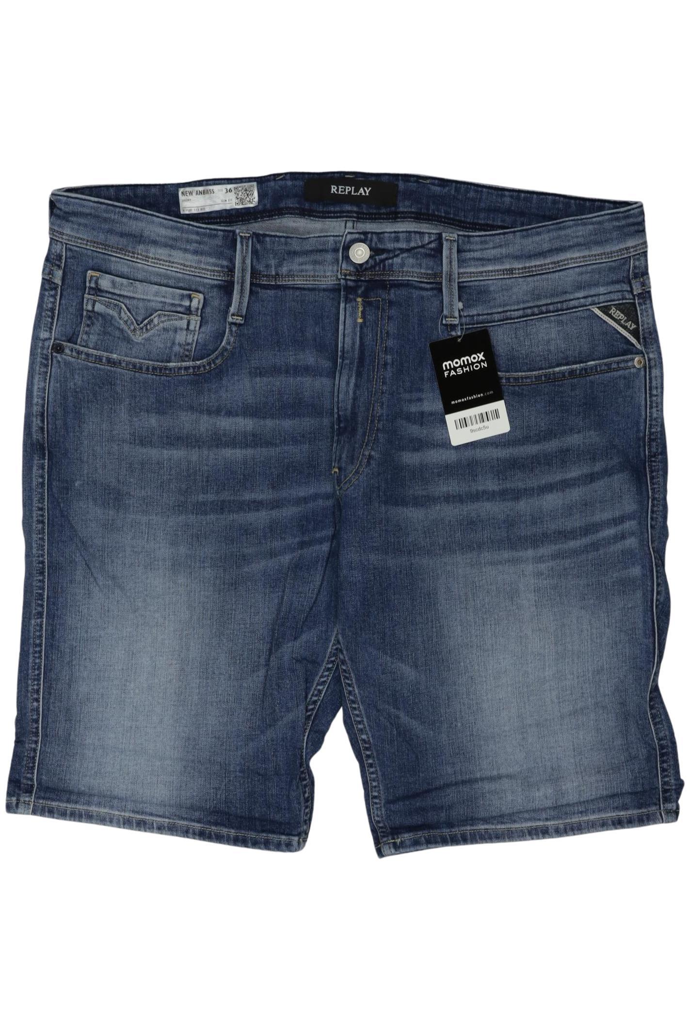 

Replay Herren Shorts, blau, Gr. 36