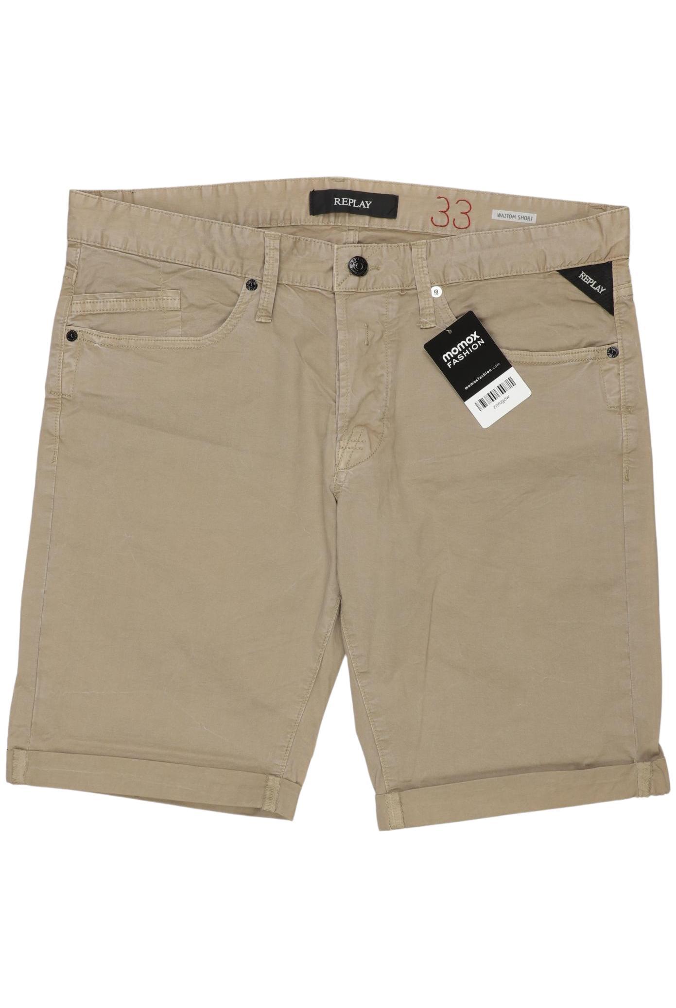 

Replay Herren Shorts, beige, Gr. 33