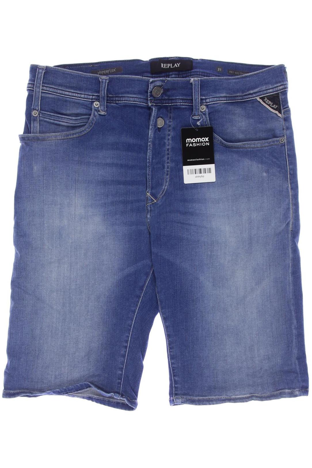 

Replay Herren Shorts, blau, Gr. 31