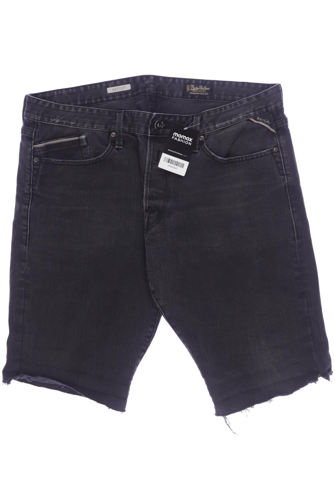 

Replay Herren Shorts, schwarz, Gr. 38