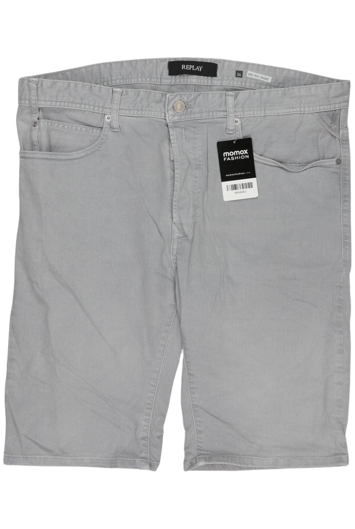 

Replay Herren Shorts, grau, Gr. 36
