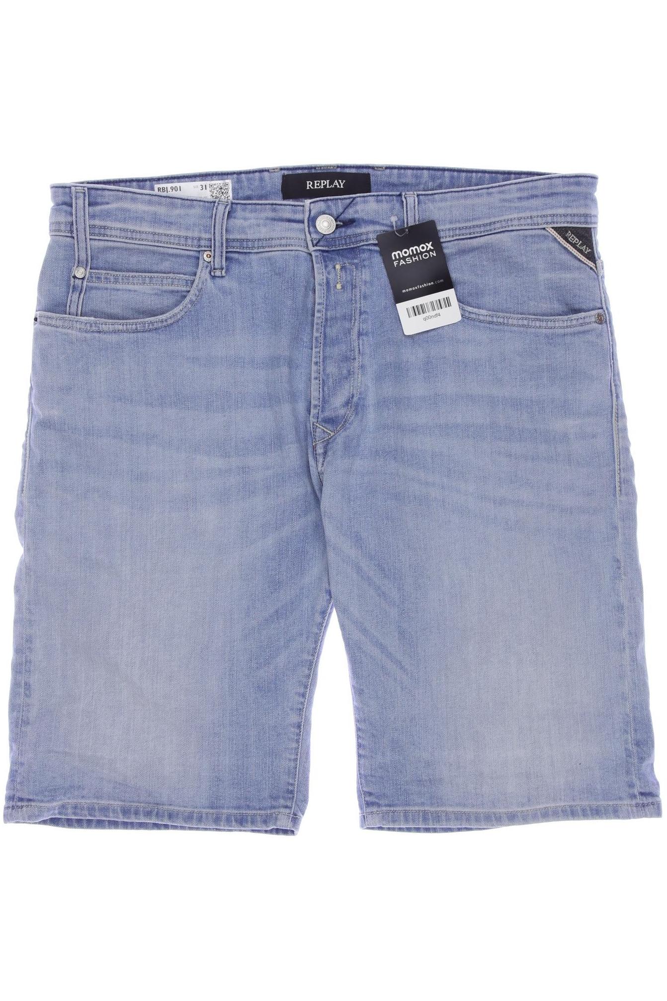 

Replay Herren Shorts, blau, Gr. 31
