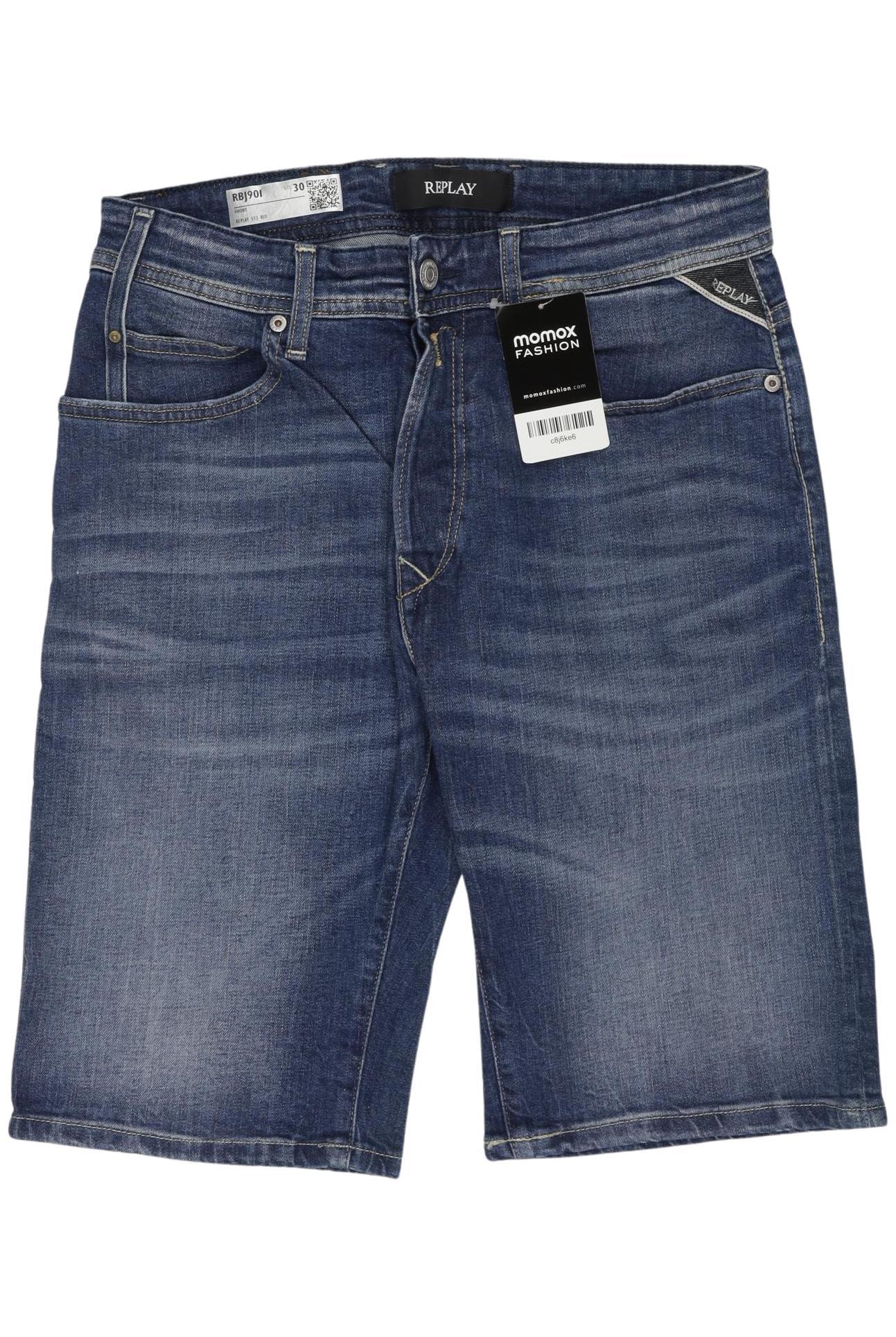 

Replay Herren Shorts, blau, Gr. 30