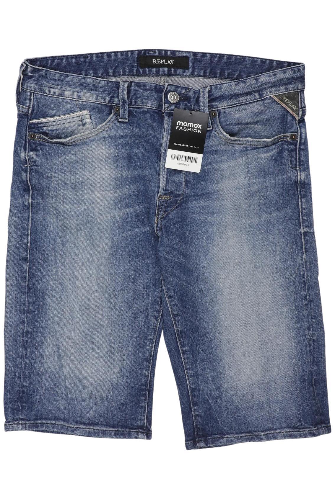 

Replay Herren Shorts, blau, Gr. 32