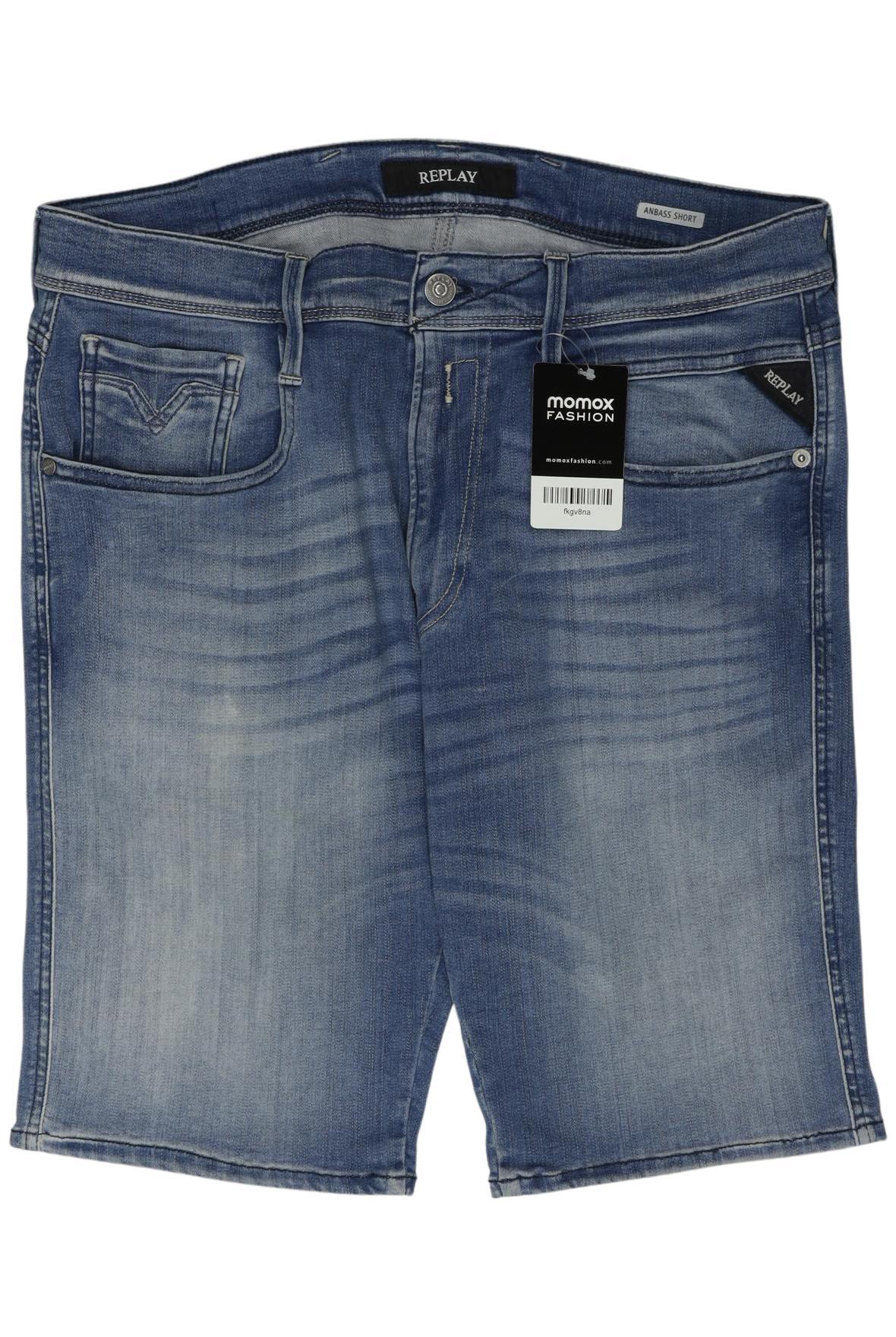 

Replay Herren Shorts, blau, Gr. 32
