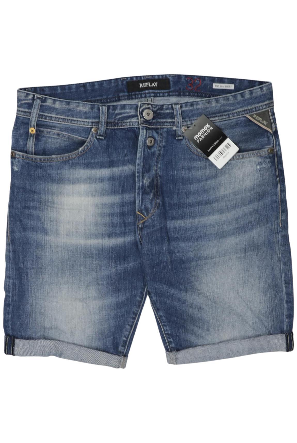 

Replay Herren Shorts, blau, Gr. 32