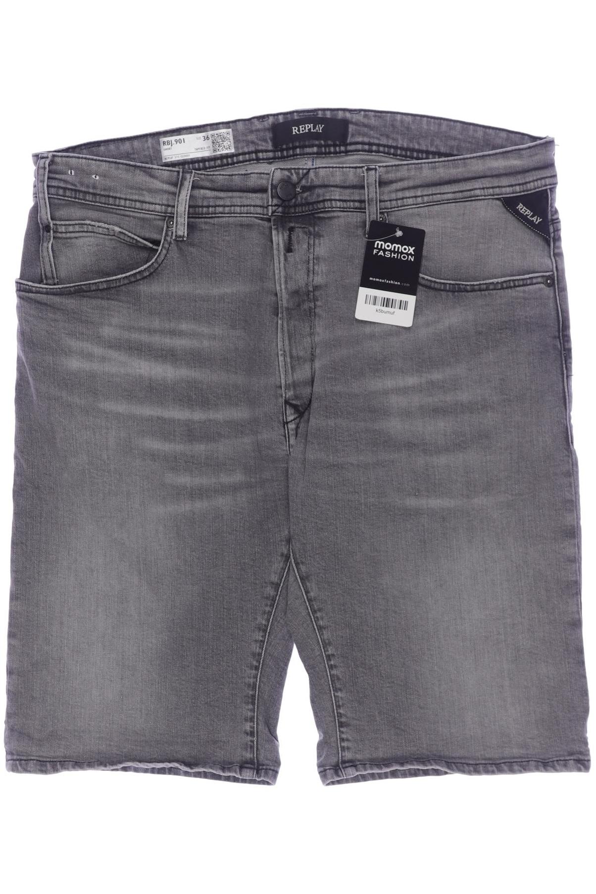 

Replay Herren Shorts, grau, Gr. 36