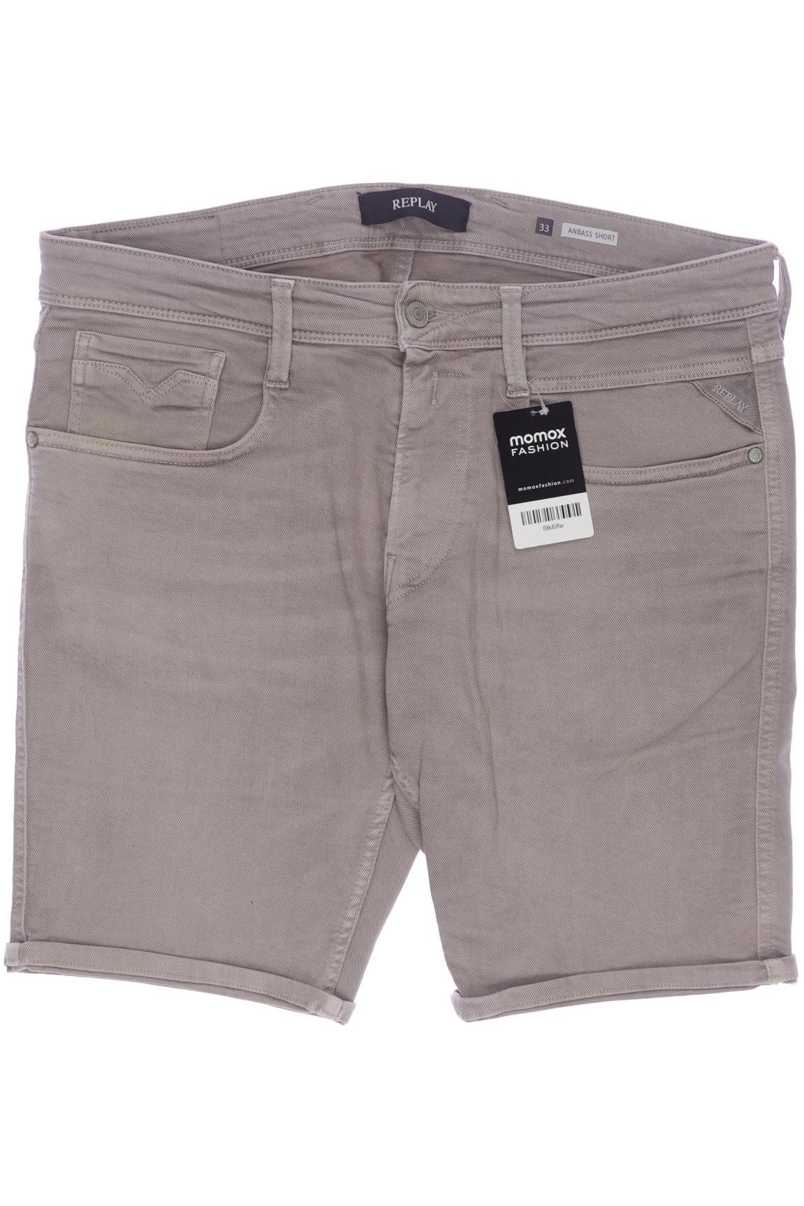 

Replay Herren Shorts, beige, Gr. 33
