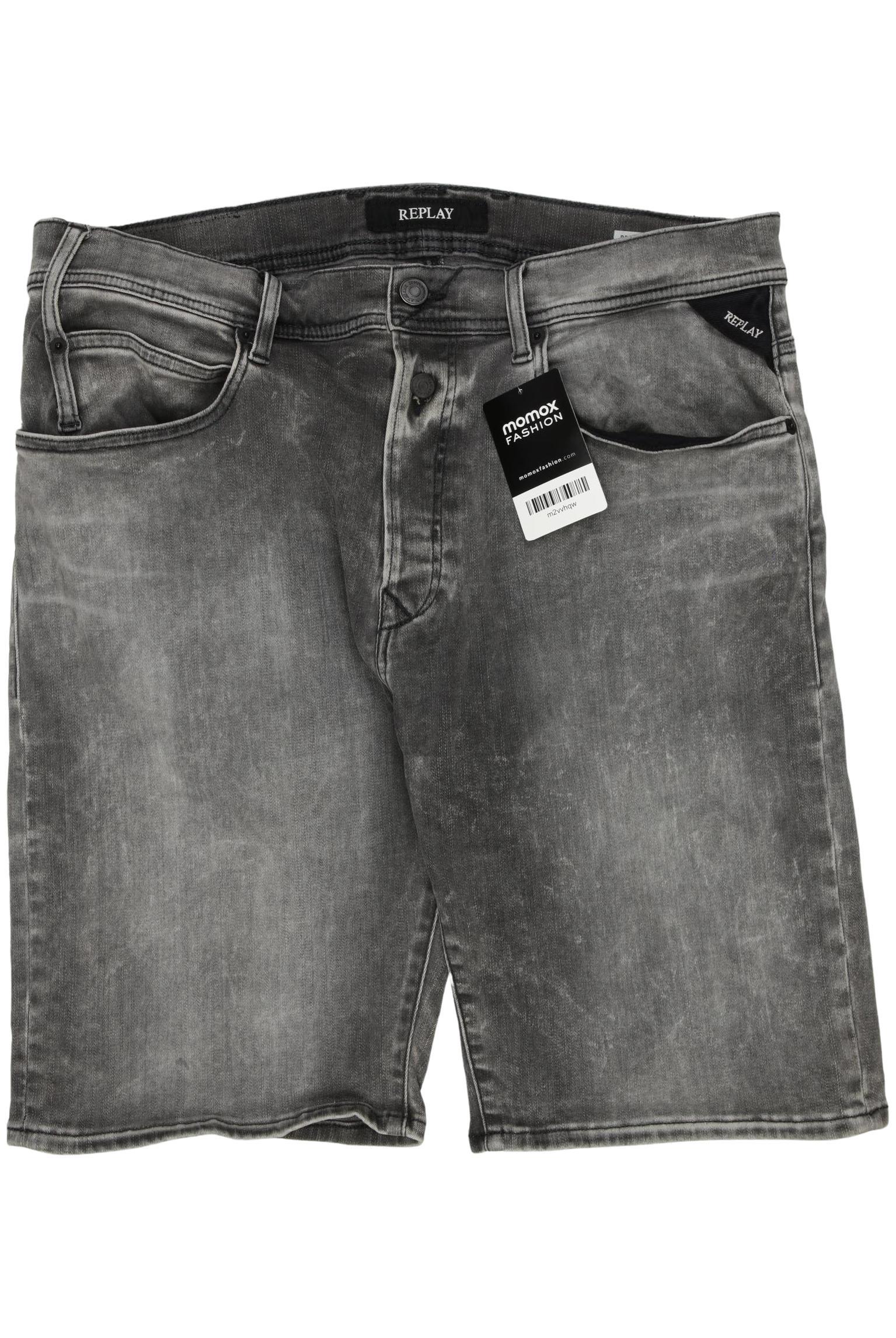 

Replay Herren Shorts, grau, Gr. 33