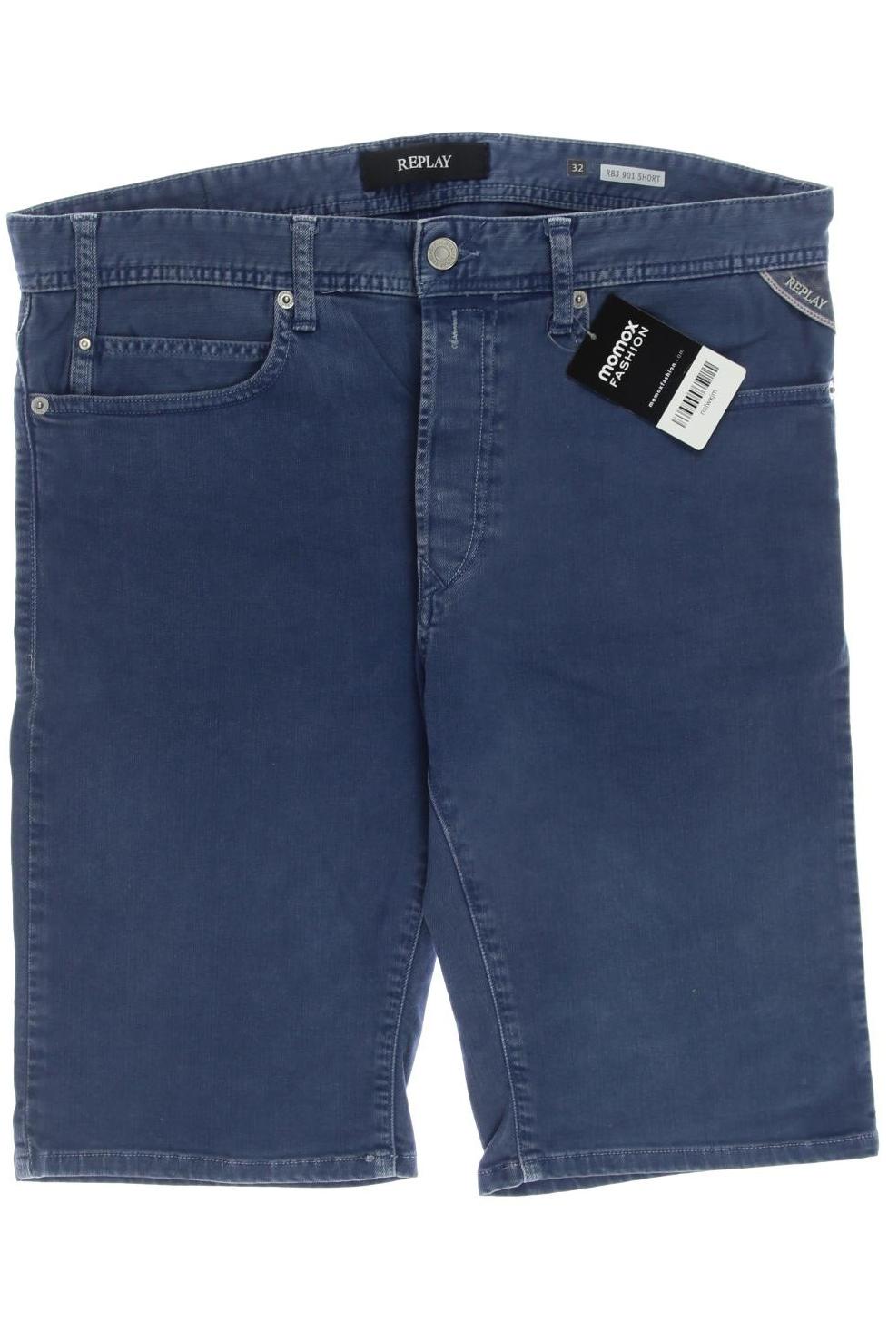 

Replay Herren Shorts, blau, Gr. 32
