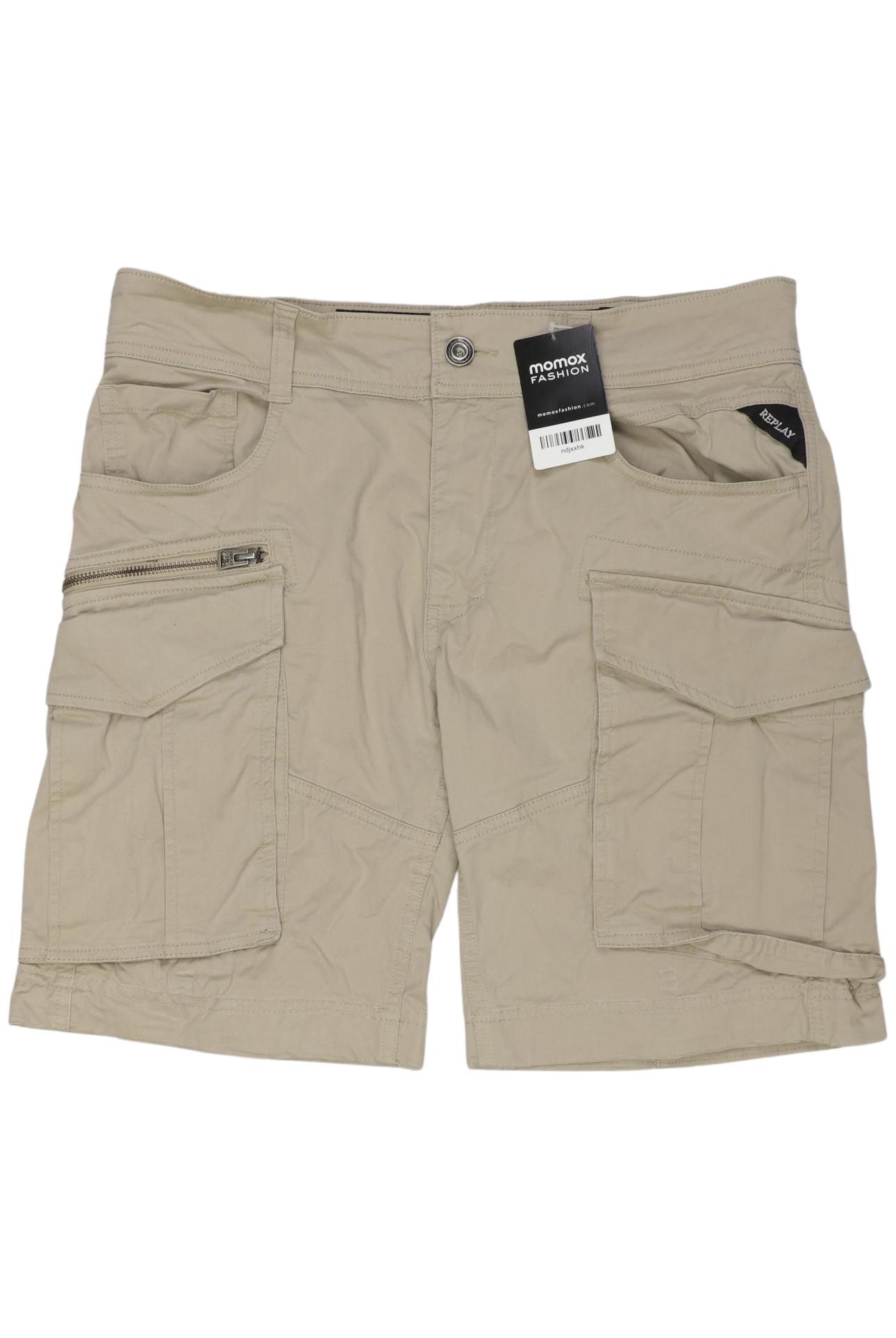 

Replay Herren Shorts, beige, Gr. 33