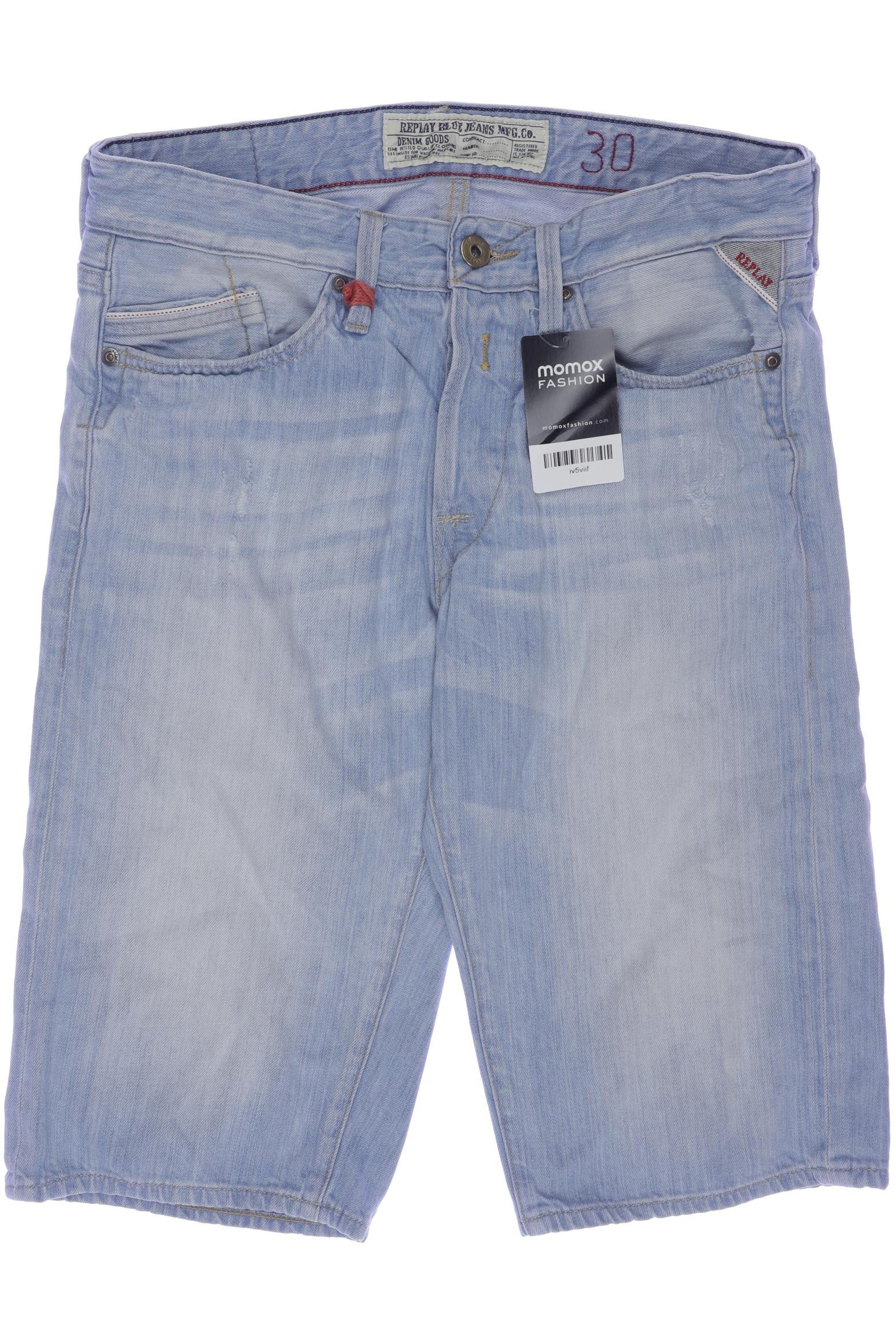 

Replay Herren Shorts, hellblau, Gr. 30