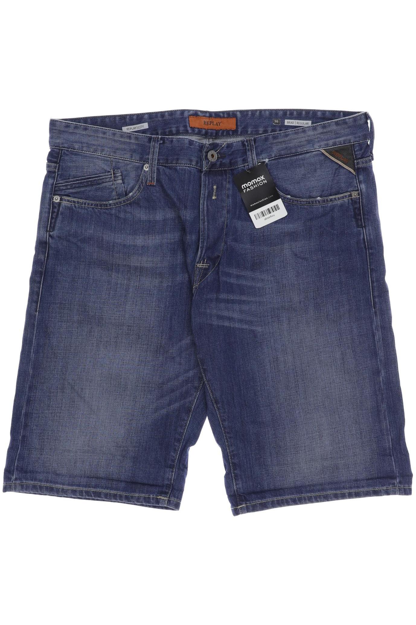 

Replay Herren Shorts, blau, Gr. 36