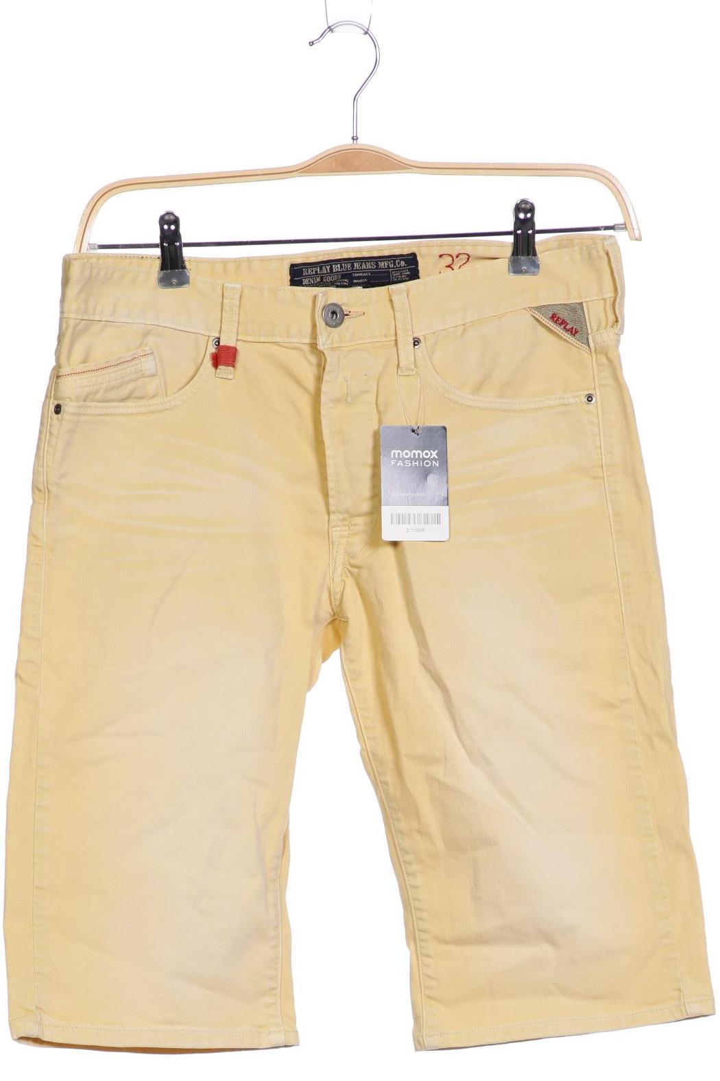 

Replay Herren Shorts, gelb