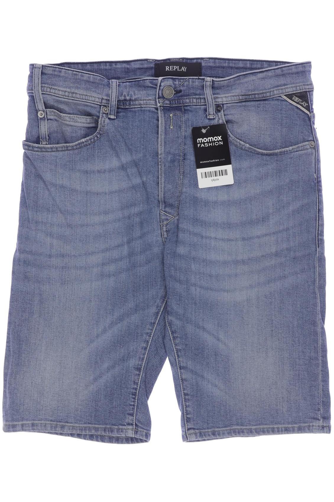 

Replay Herren Shorts, blau, Gr. 32