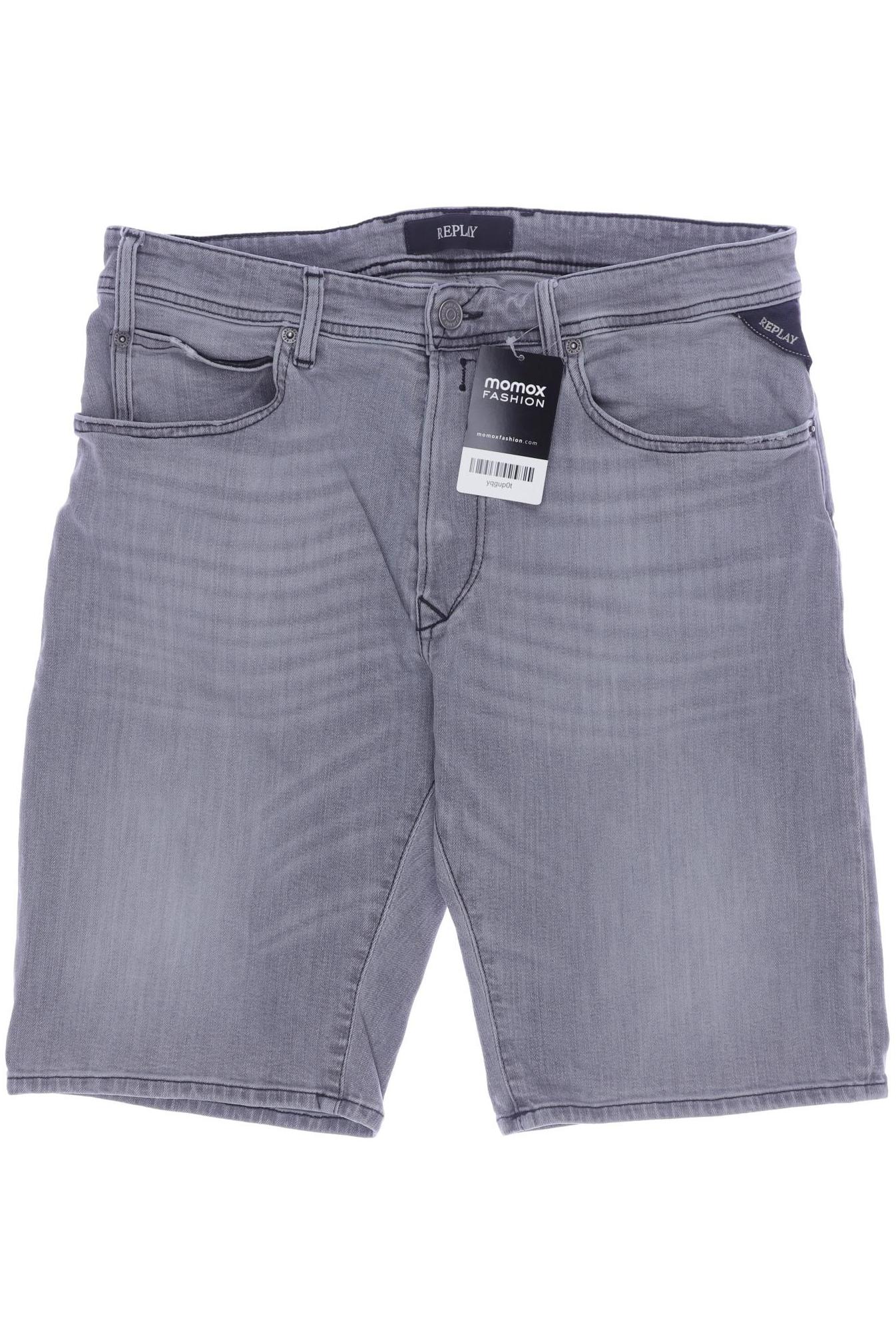 

Replay Herren Shorts, grau, Gr. 32