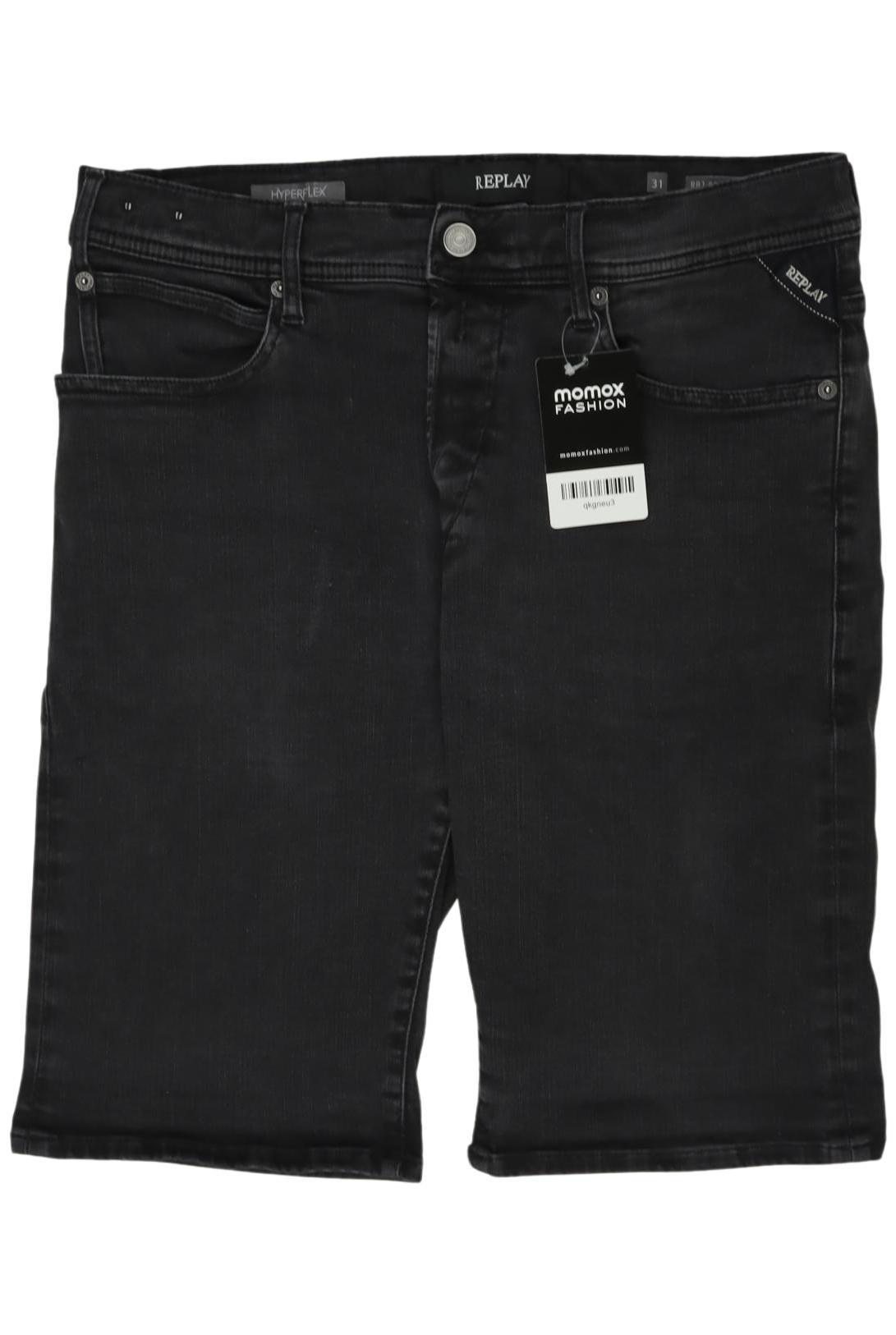 Thumbnail - Replay Herren Shorts, schwarz, Gr. 31