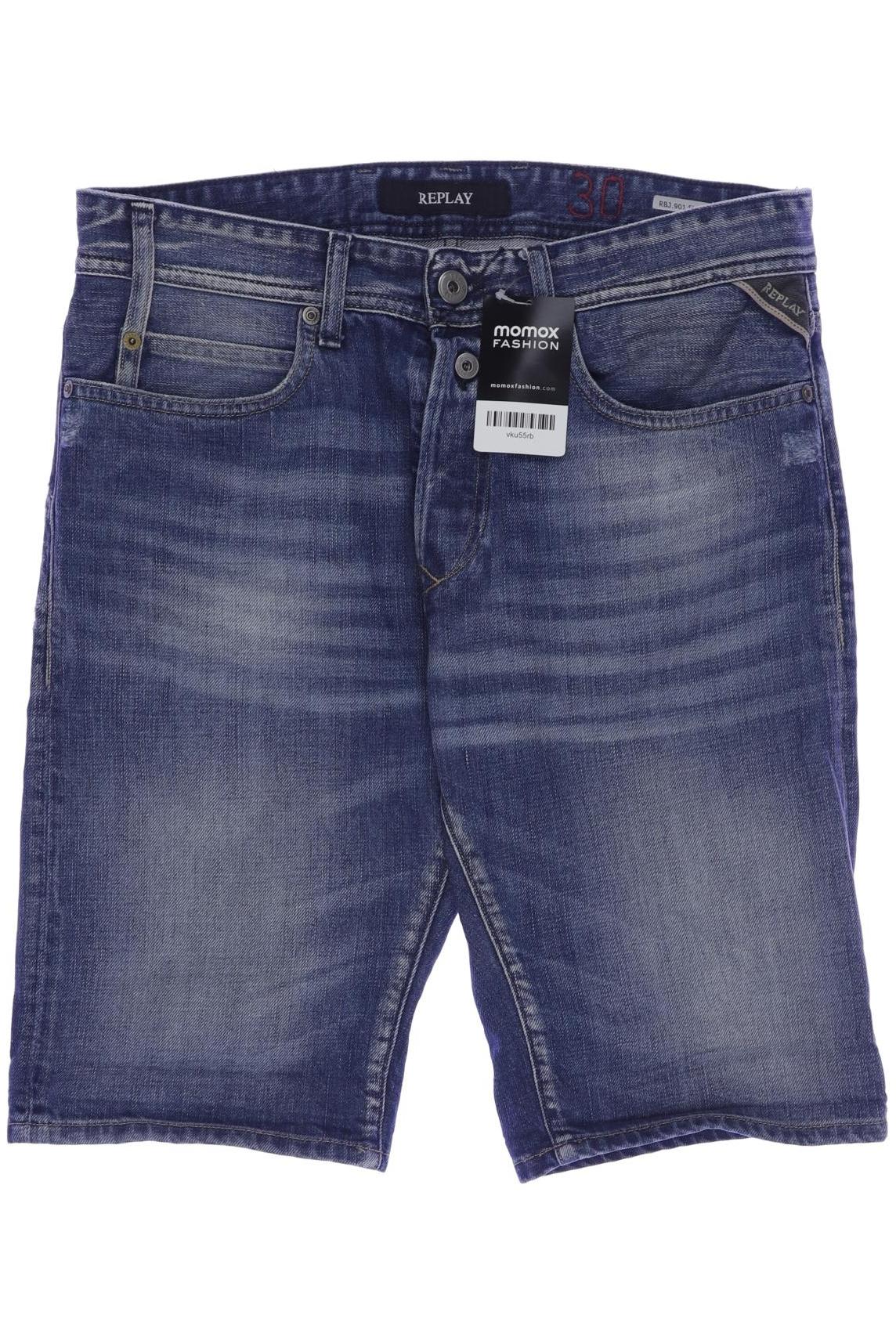 

Replay Herren Shorts, blau, Gr. 30